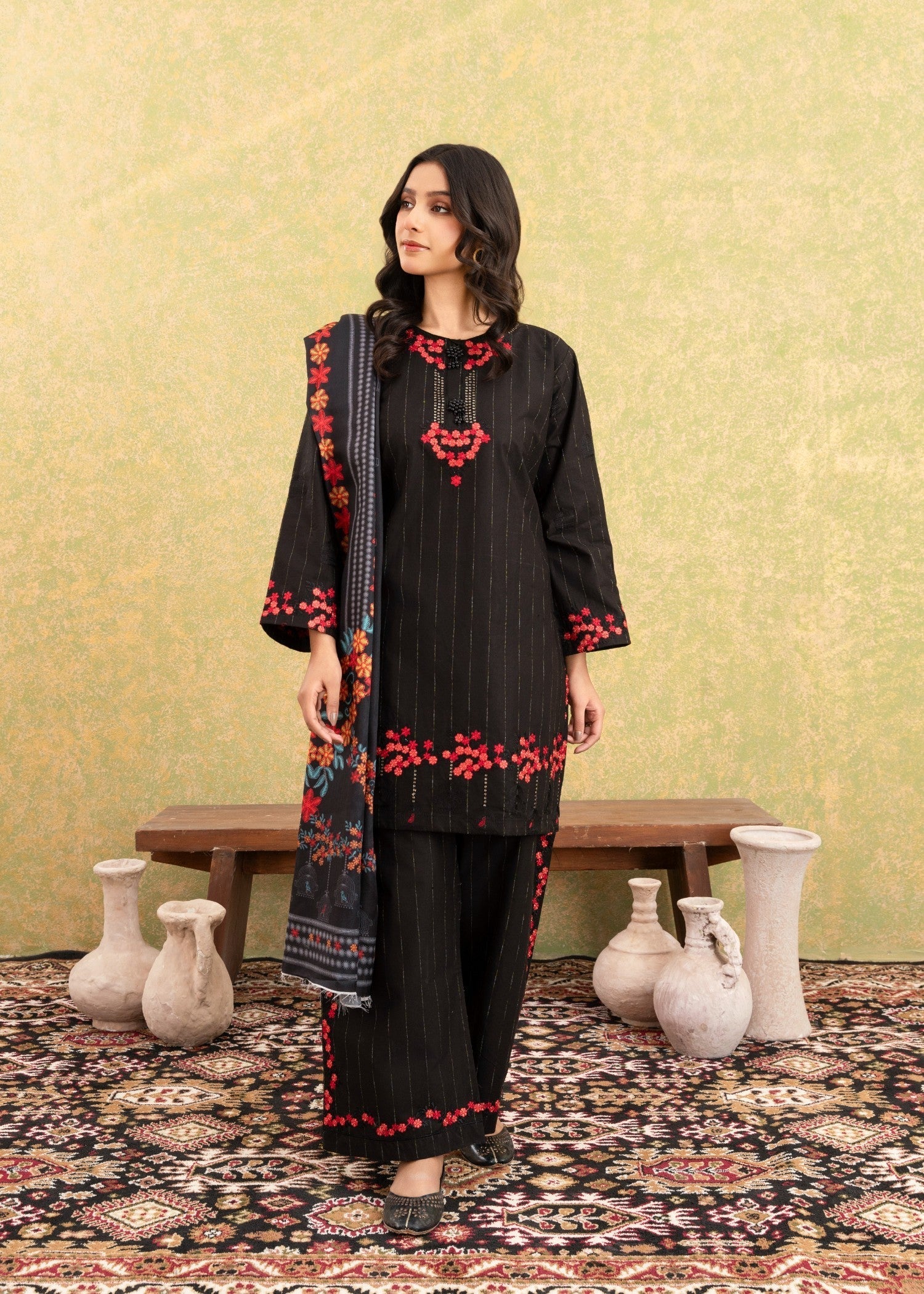Fatima Noor’S Collections Bi 002 4 Women 3pcs