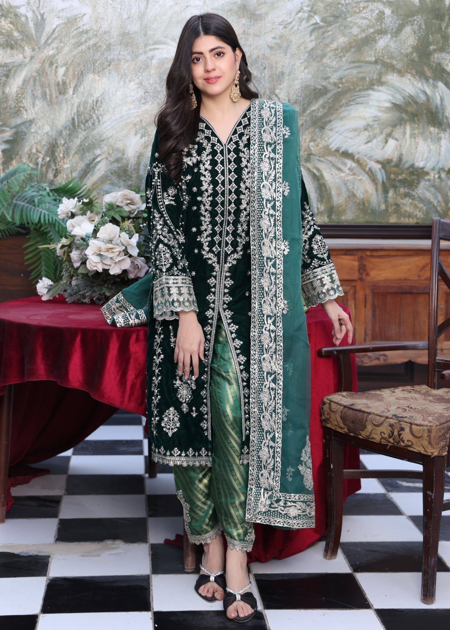 Polawn PD VELVET 108 | PRET VELVET COLLECTION Women 3pcs