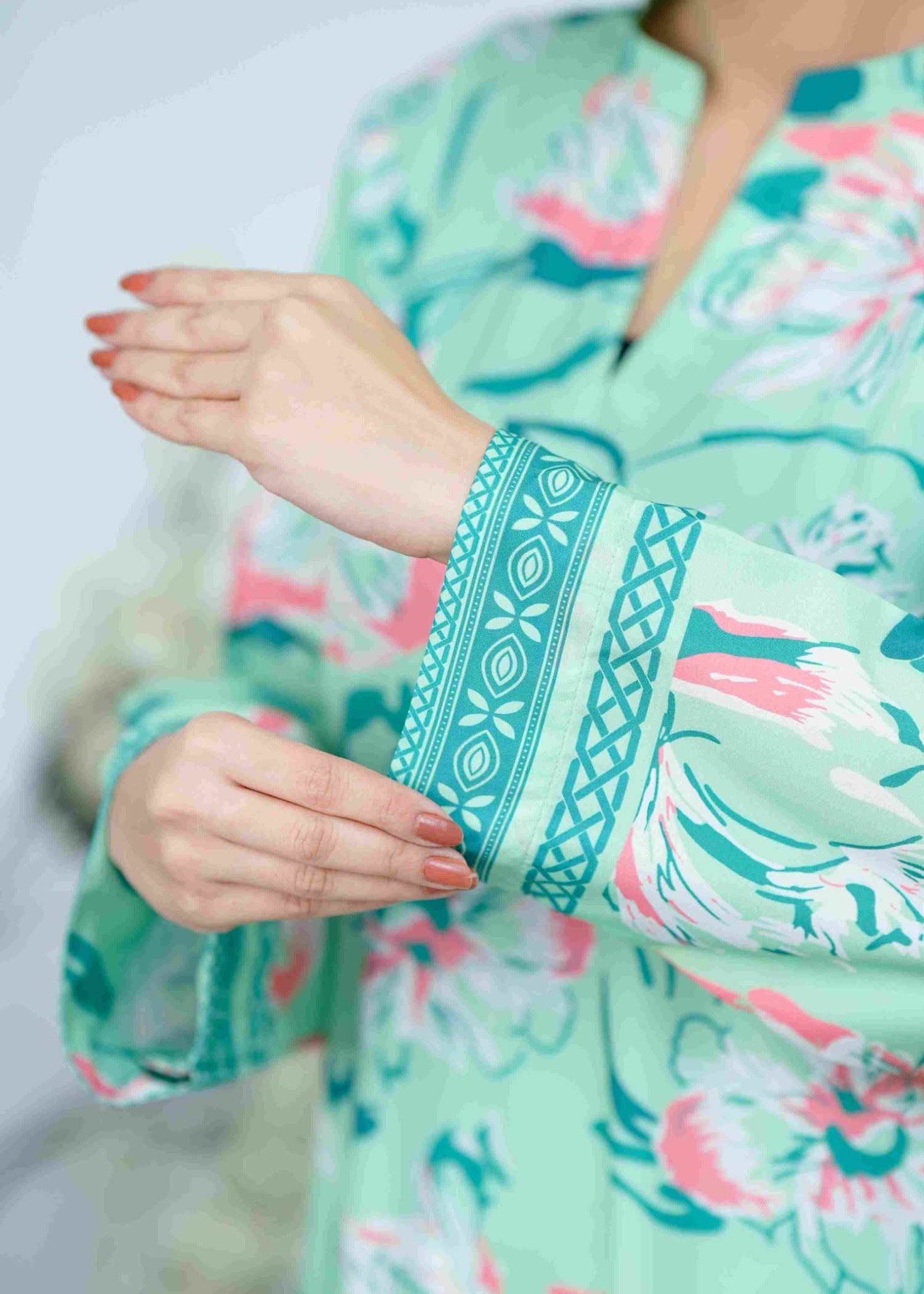 Zuruj Pret Blooming Mint Women 2pcs