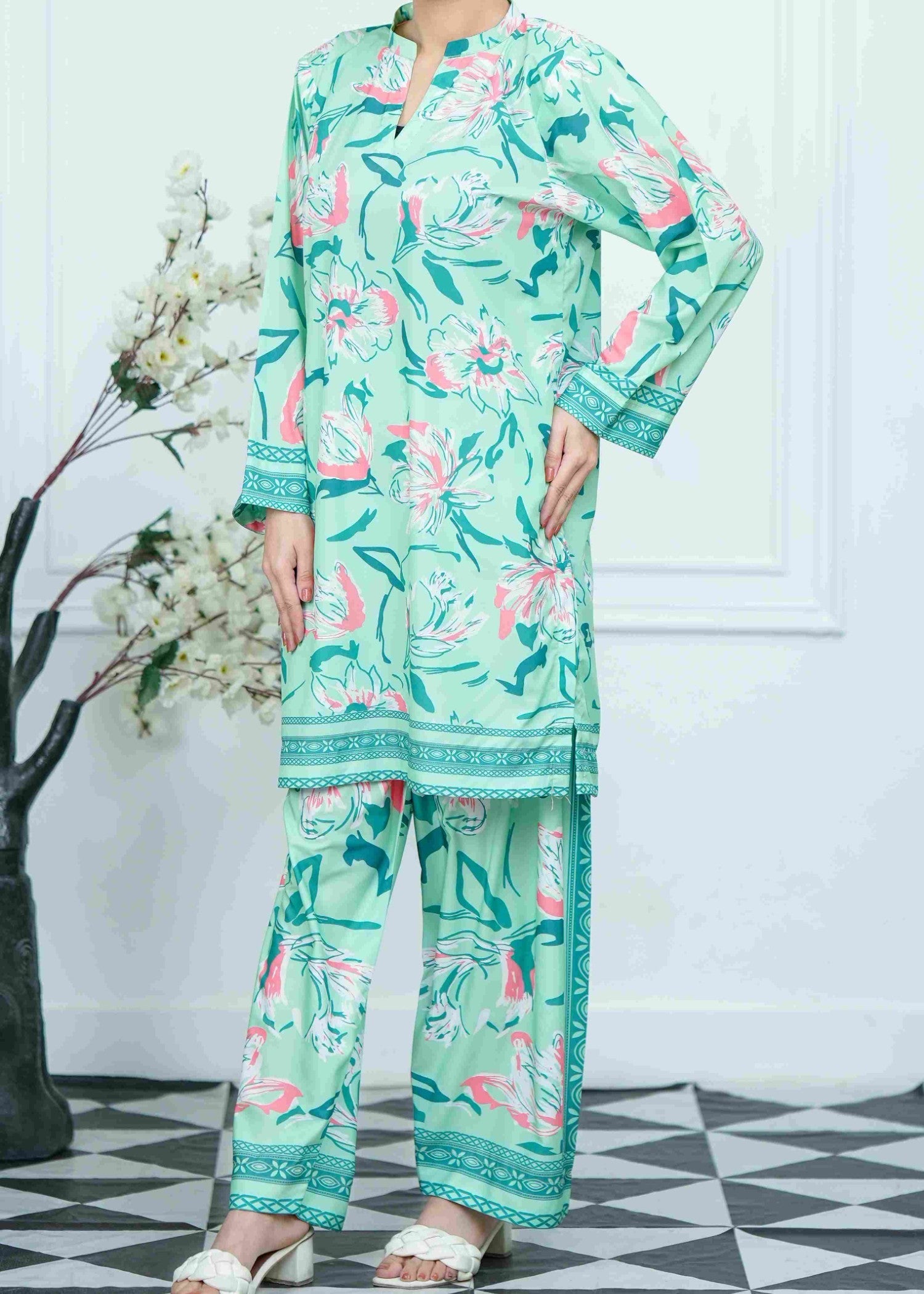 Zuruj Pret Blooming Mint Women 2pcs