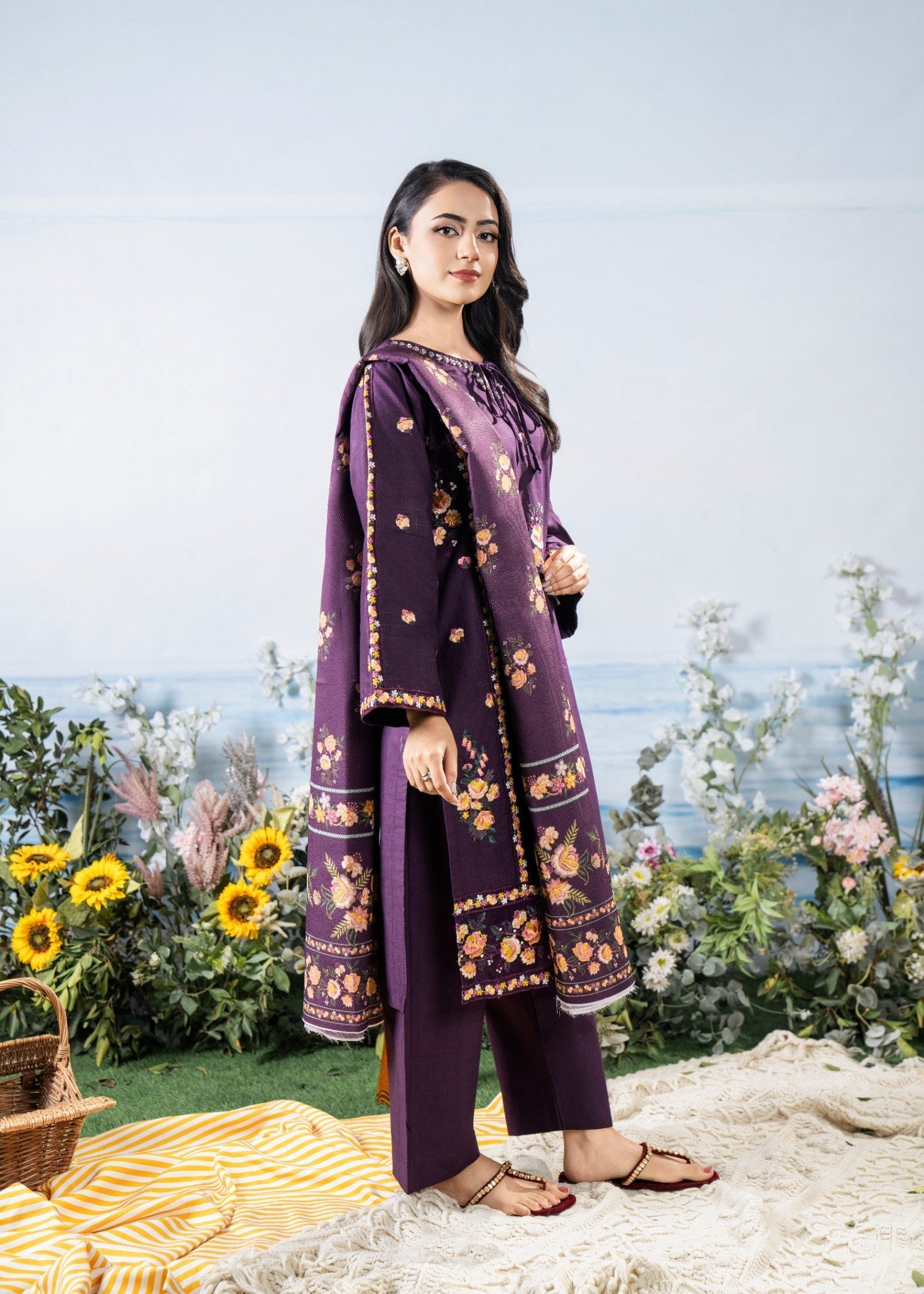 Fatima Noor’S Collections Bi 001 3 Women 3pcs