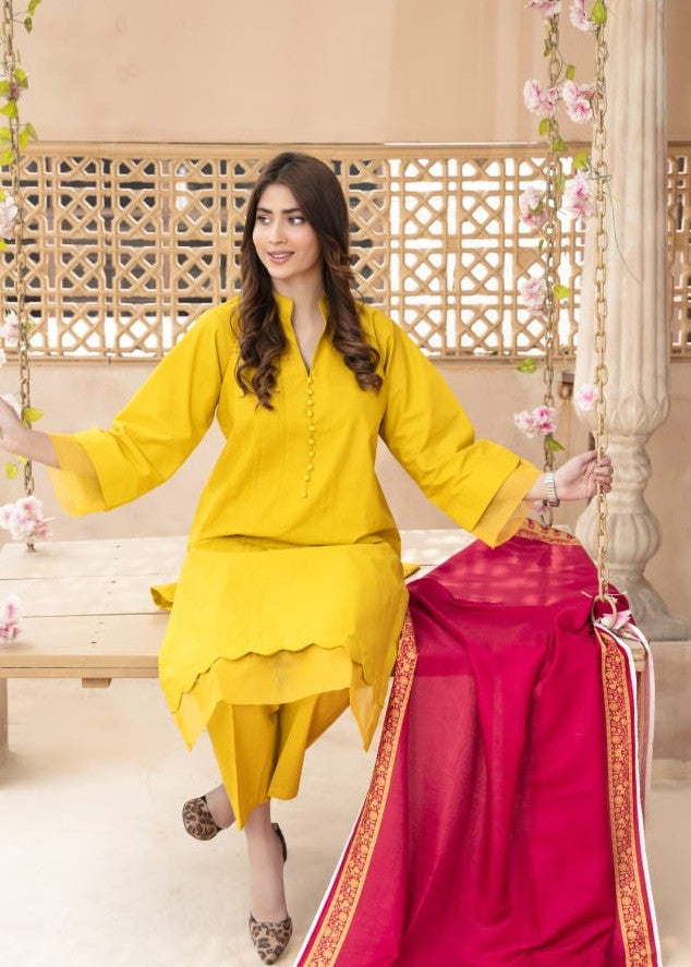 Sit-Ul-Banat MUSTARD MUSE Women 3pcs