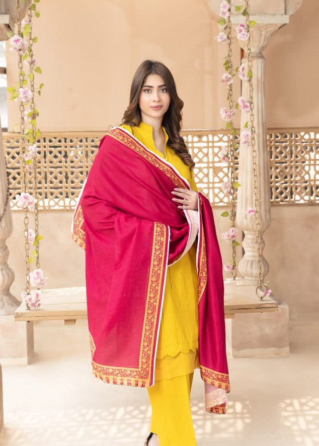 Sit-Ul-Banat MUSTARD MUSE Women 3pcs