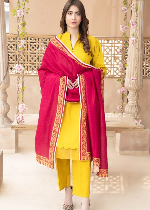 Sit-Ul-Banat MUSTARD MUSE Women 3pcs