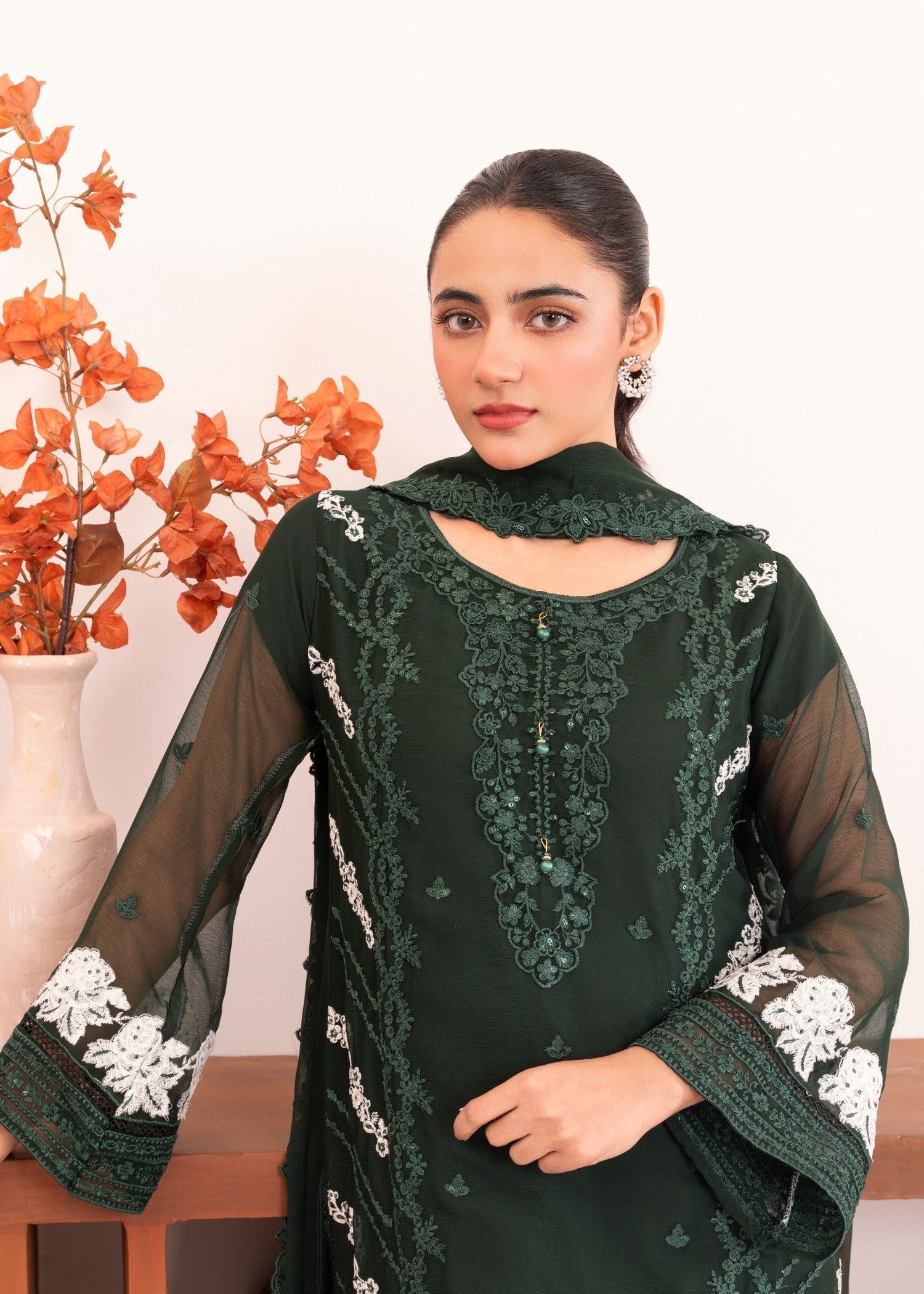 RUBBY FERRY CLOTHING HANIA AMIR BOTTLE GREEN Women 3pcs