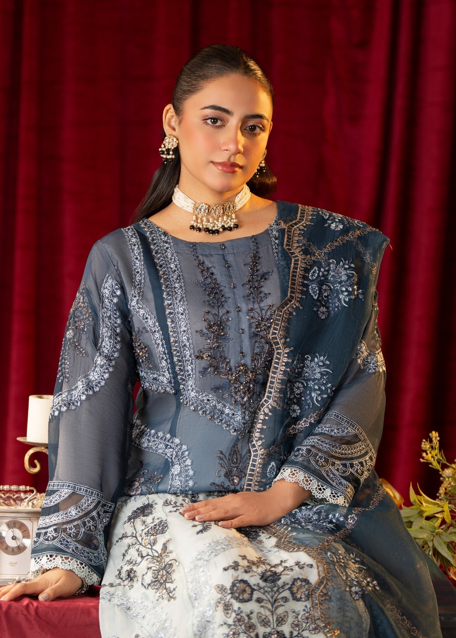 Pehnawa Fashion TYE DYE CHIFFON Women 3pcs