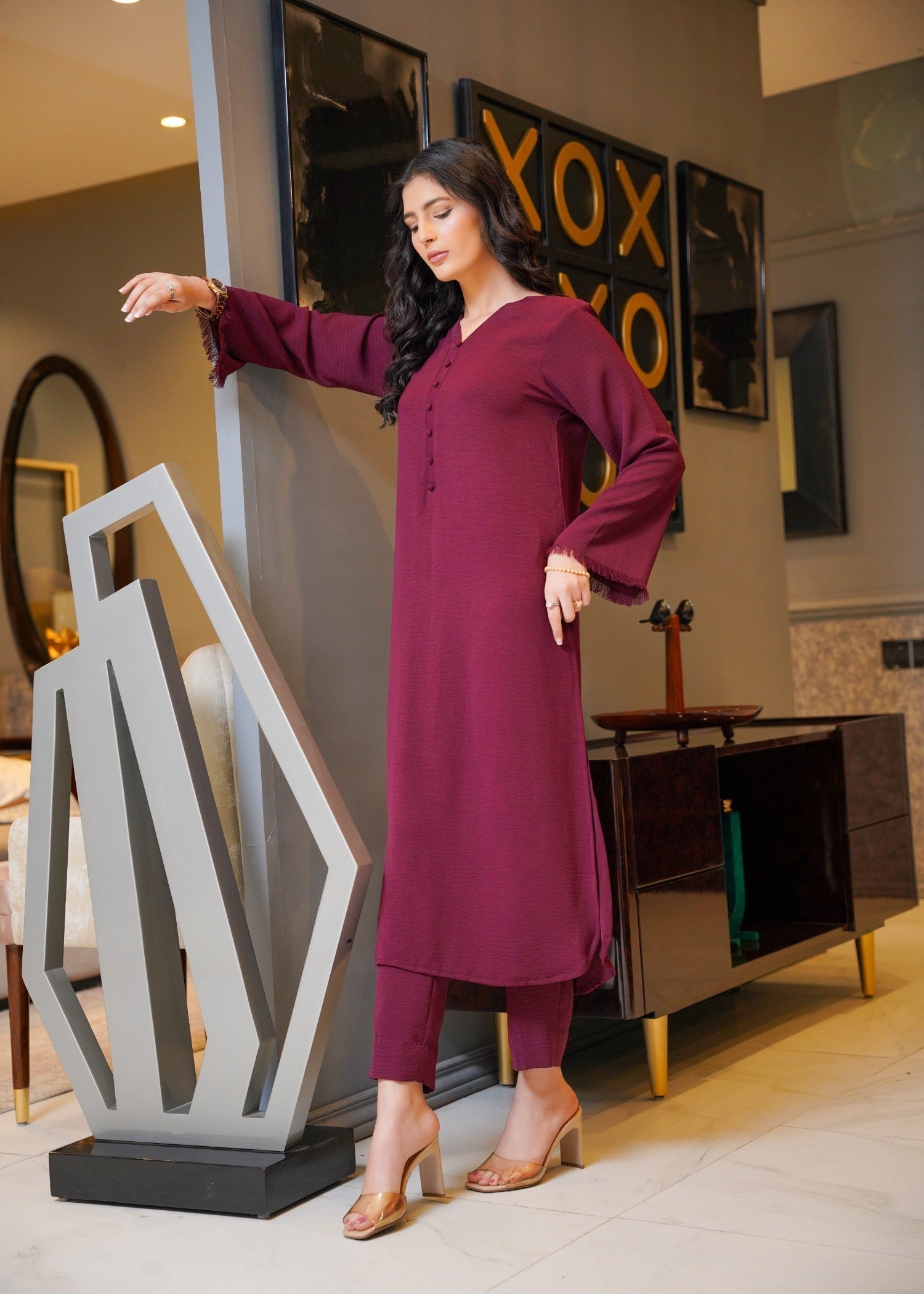 Attia Carmine Women 2pcs