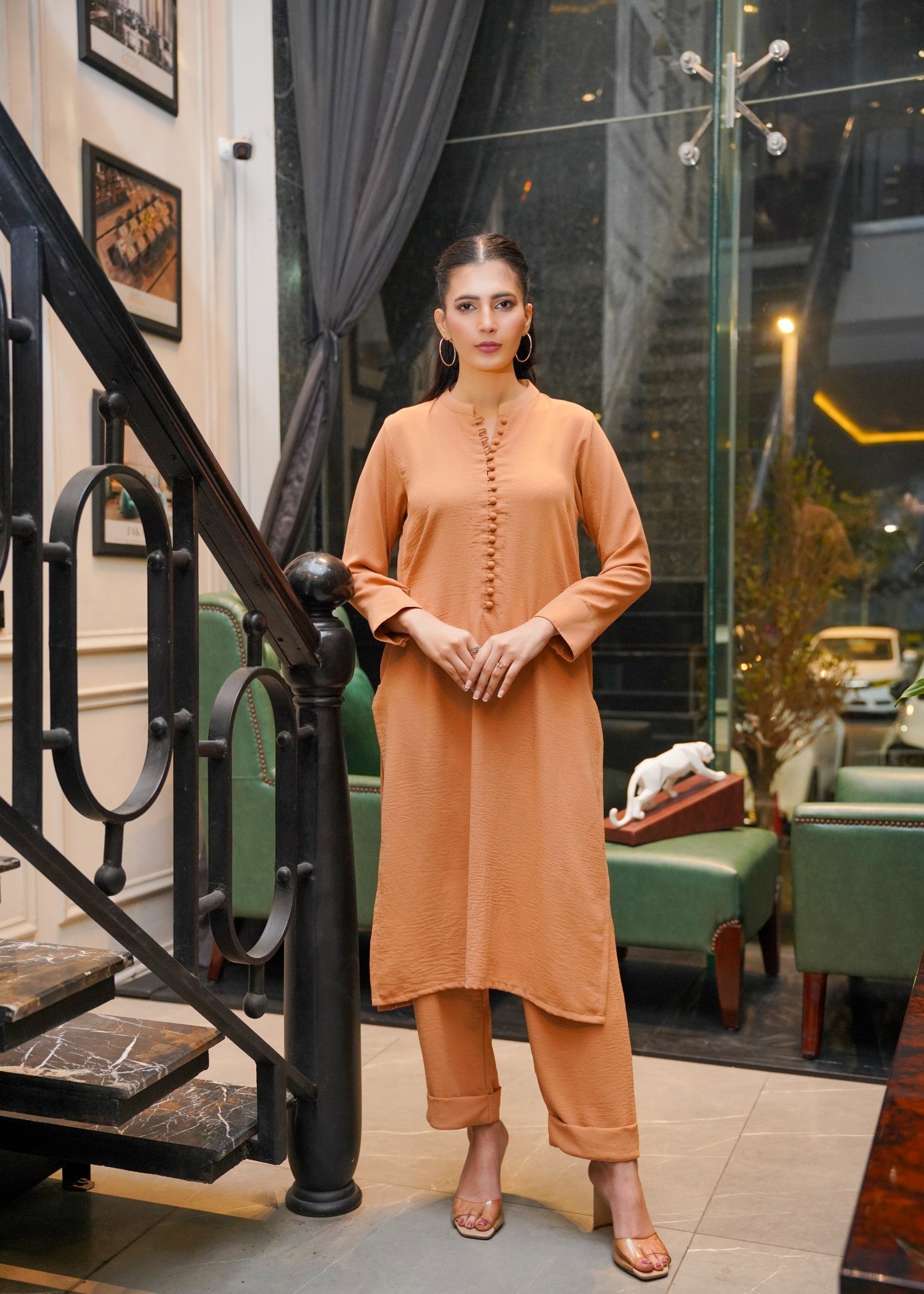 Attia Apricot Women 2pcs