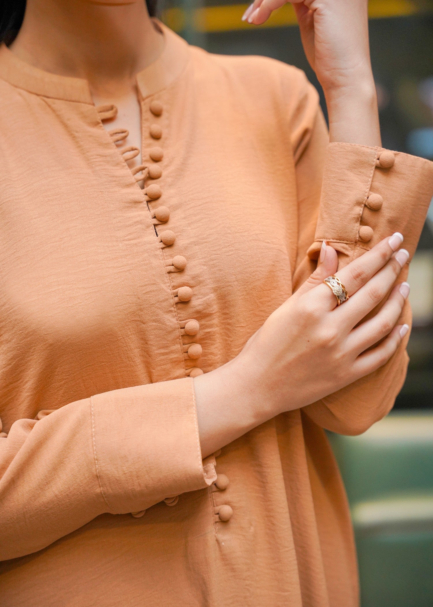 Attia Apricot Women 2pcs