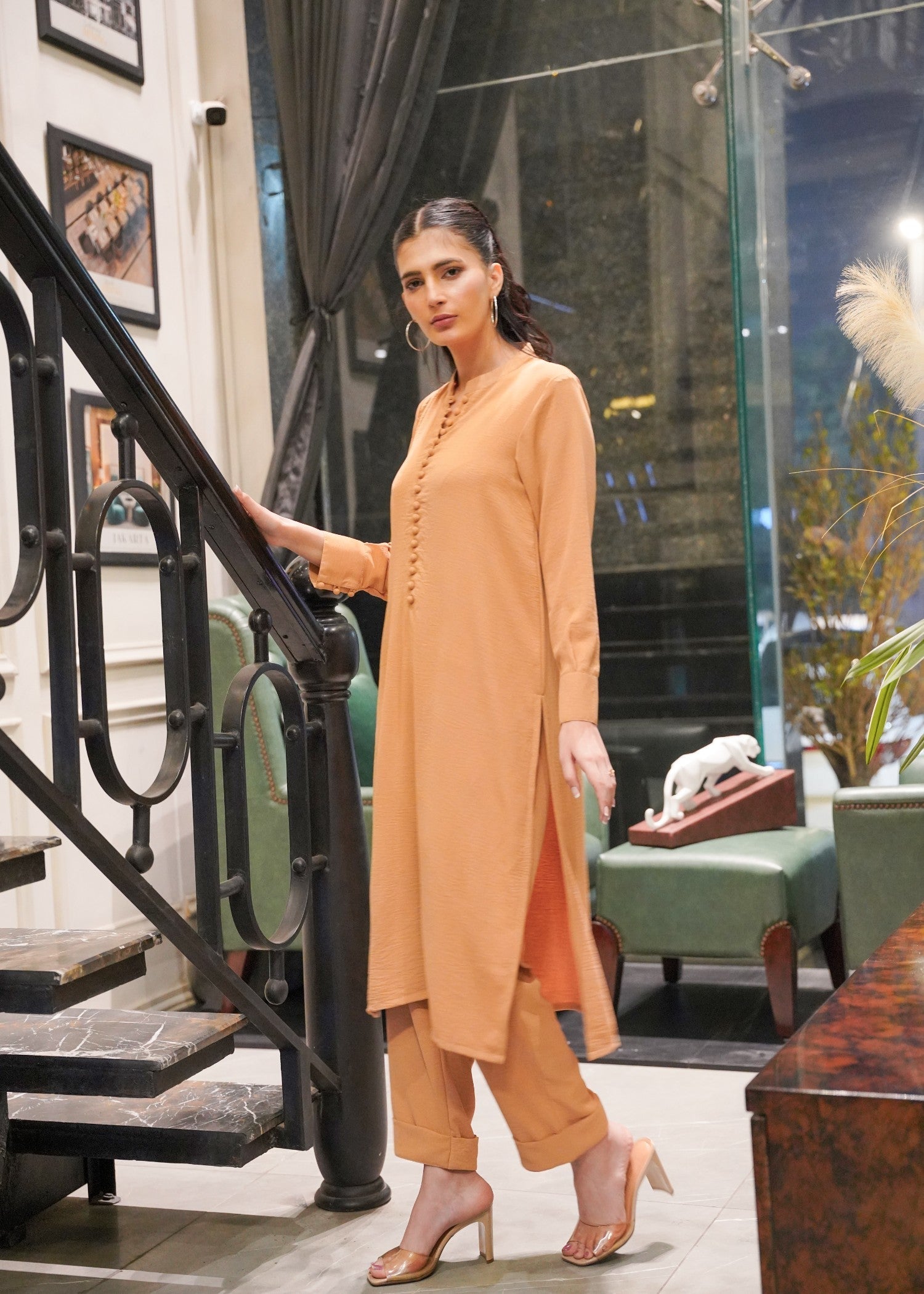 Attia Apricot Women 2pcs