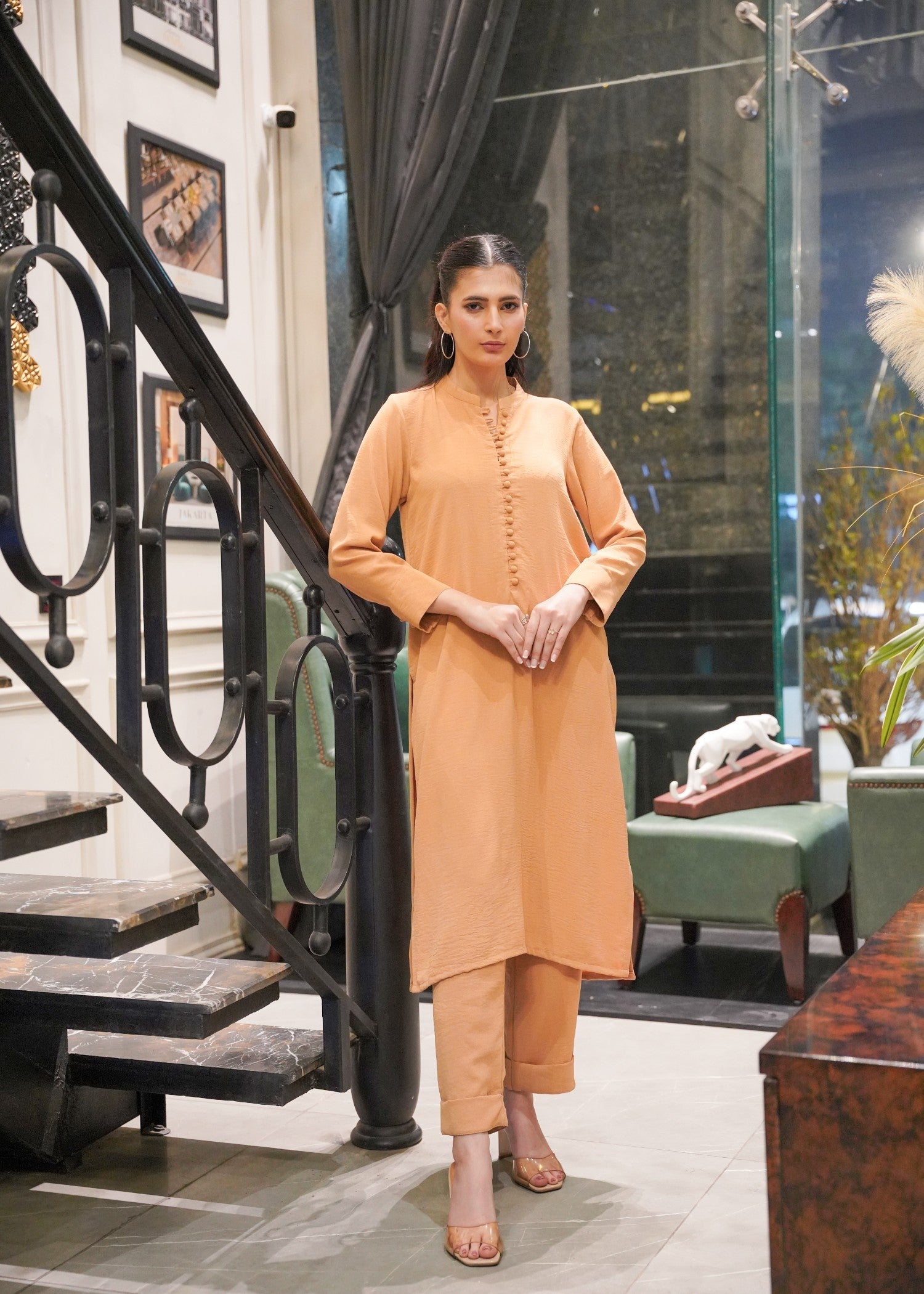 Attia Apricot Women 2pcs