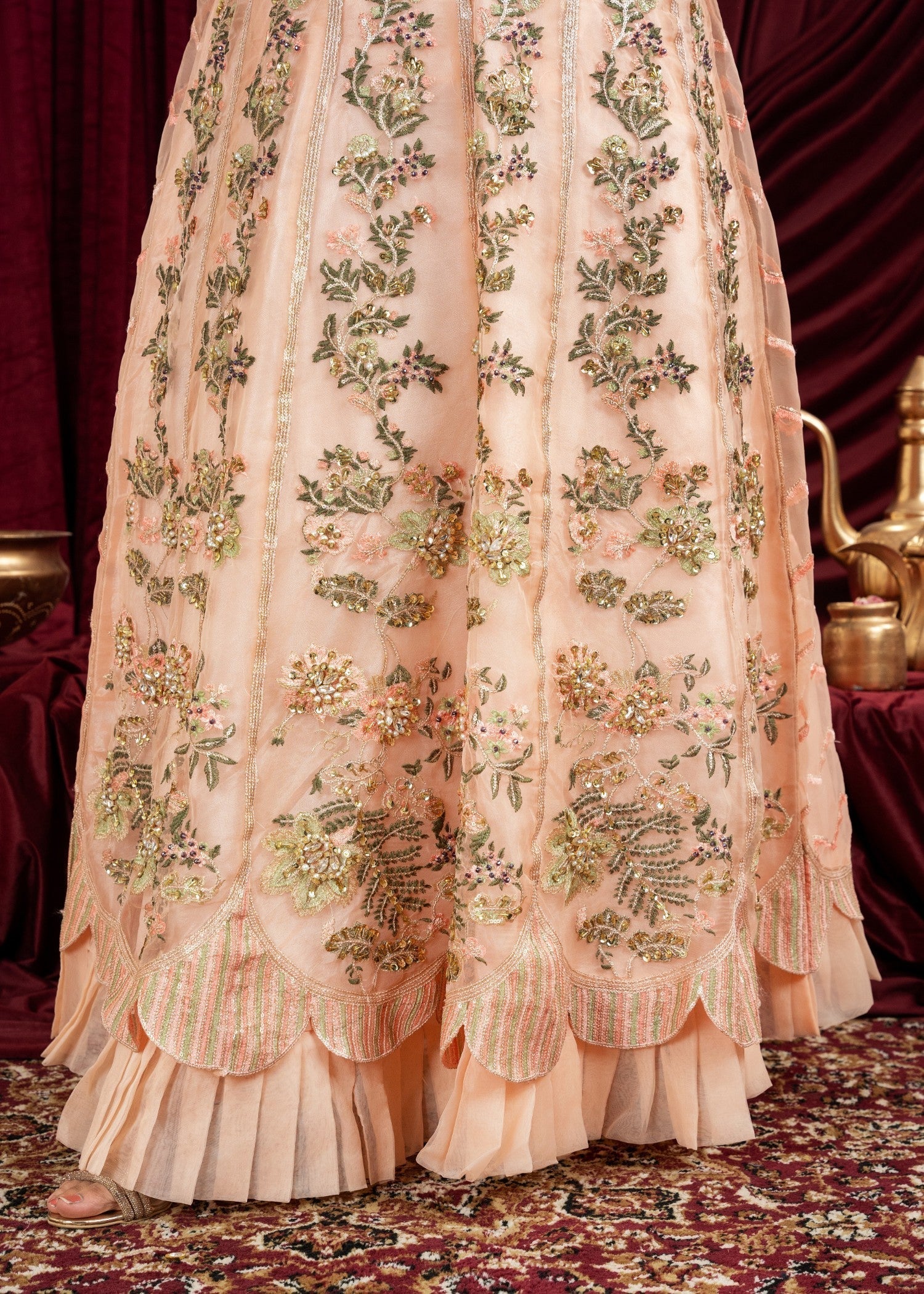 Waniya Awais Maxi 22 Stitched Women 3pcs