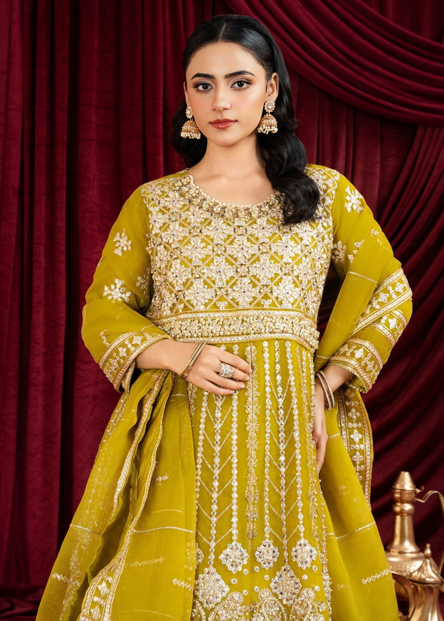 Waniya Awais Maxi 20 Stitched Women 3pcs