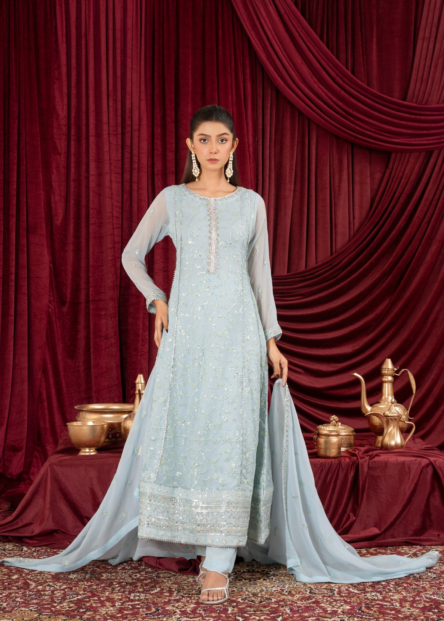 Meraki Nilofar Women 3pcs