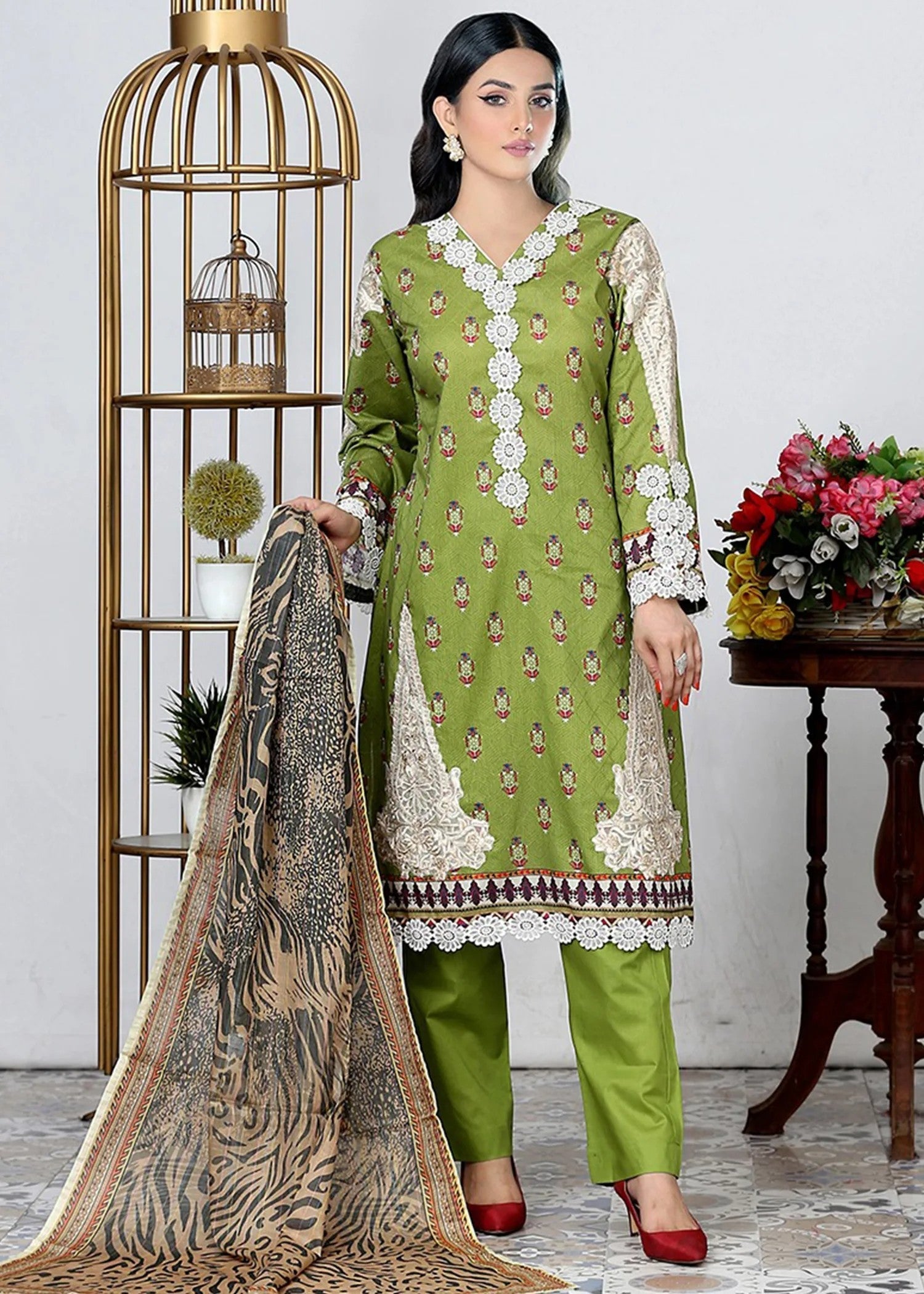 Usman Kashif Mahir DE19 Women 3pcs