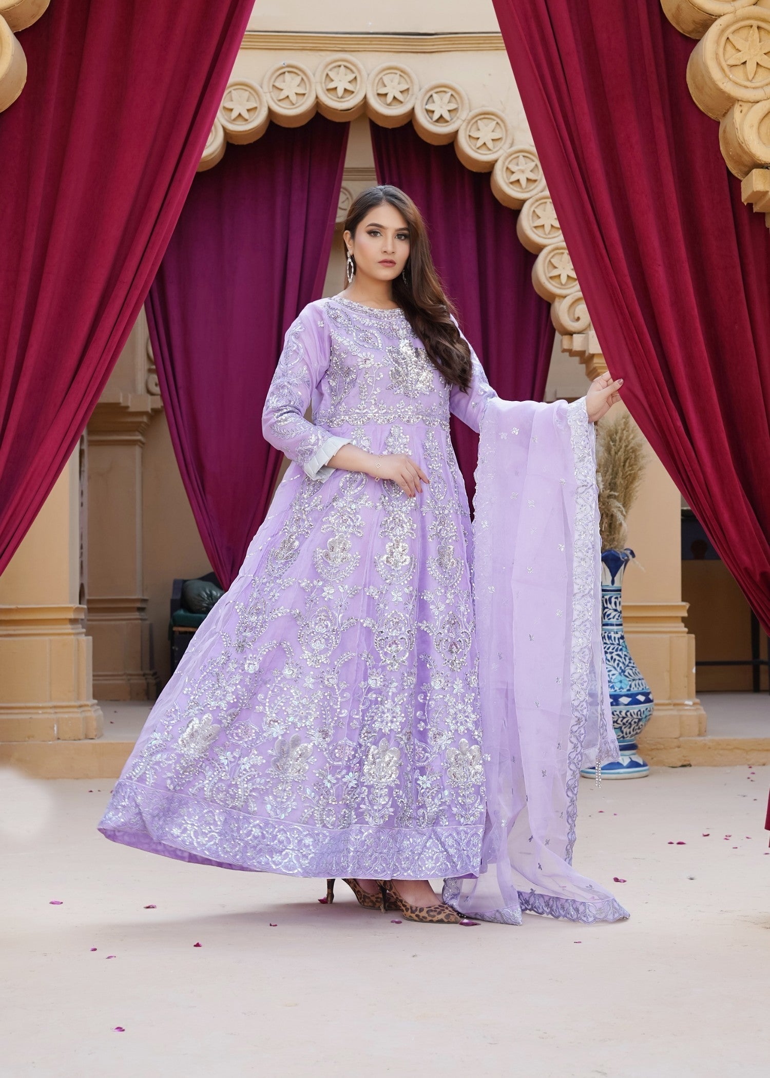 Waniya Awais Maxi 176 Zarishi Stitched Women 3pcs