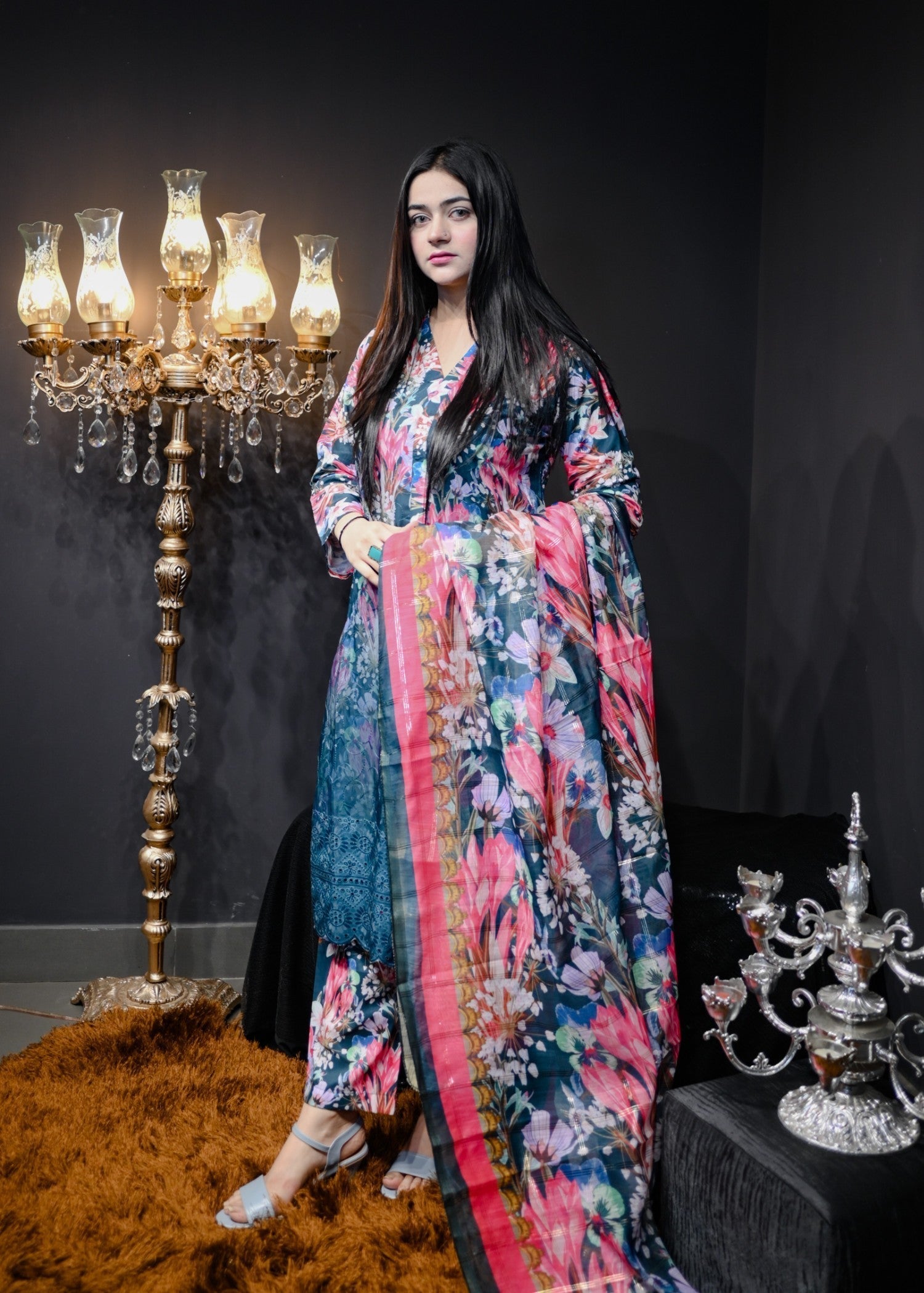 Inaaya Fashion Flower Women 3pcs