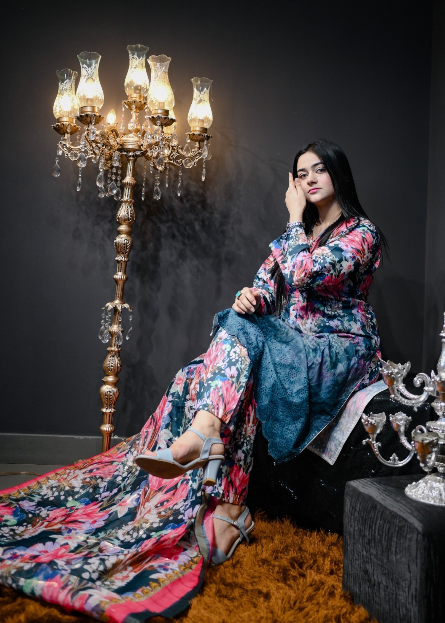 Inaaya Fashion Flower Women 3pcs