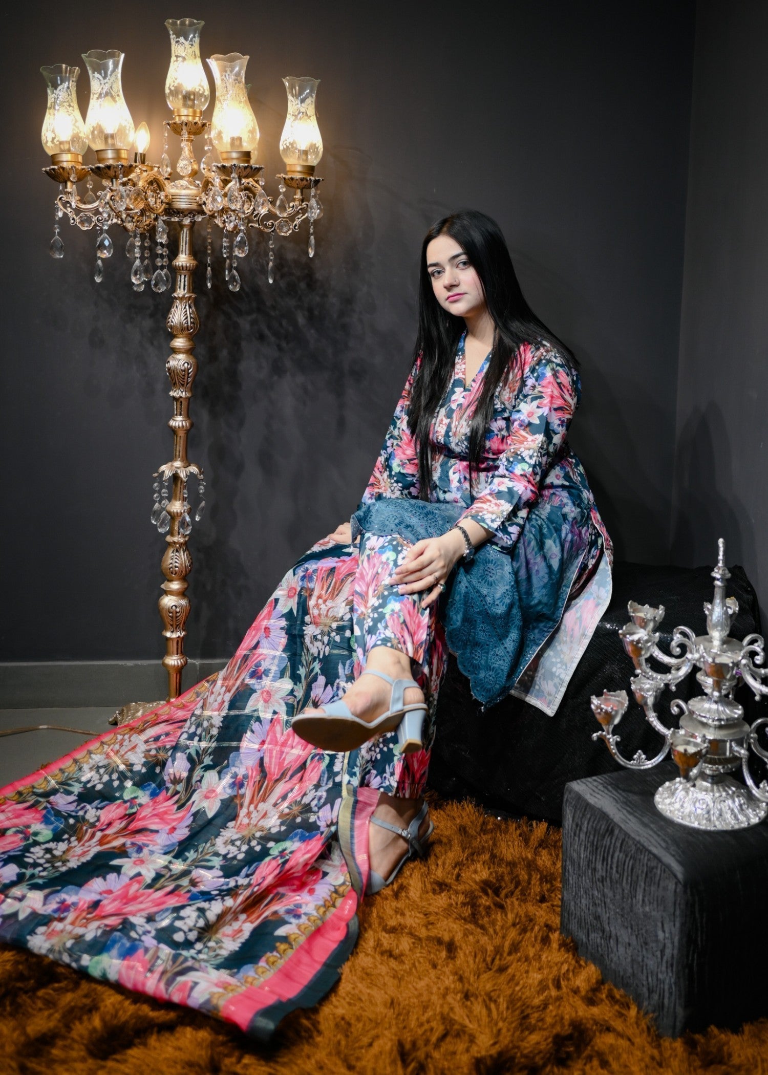 Inaaya Fashion Flower Women 3pcs