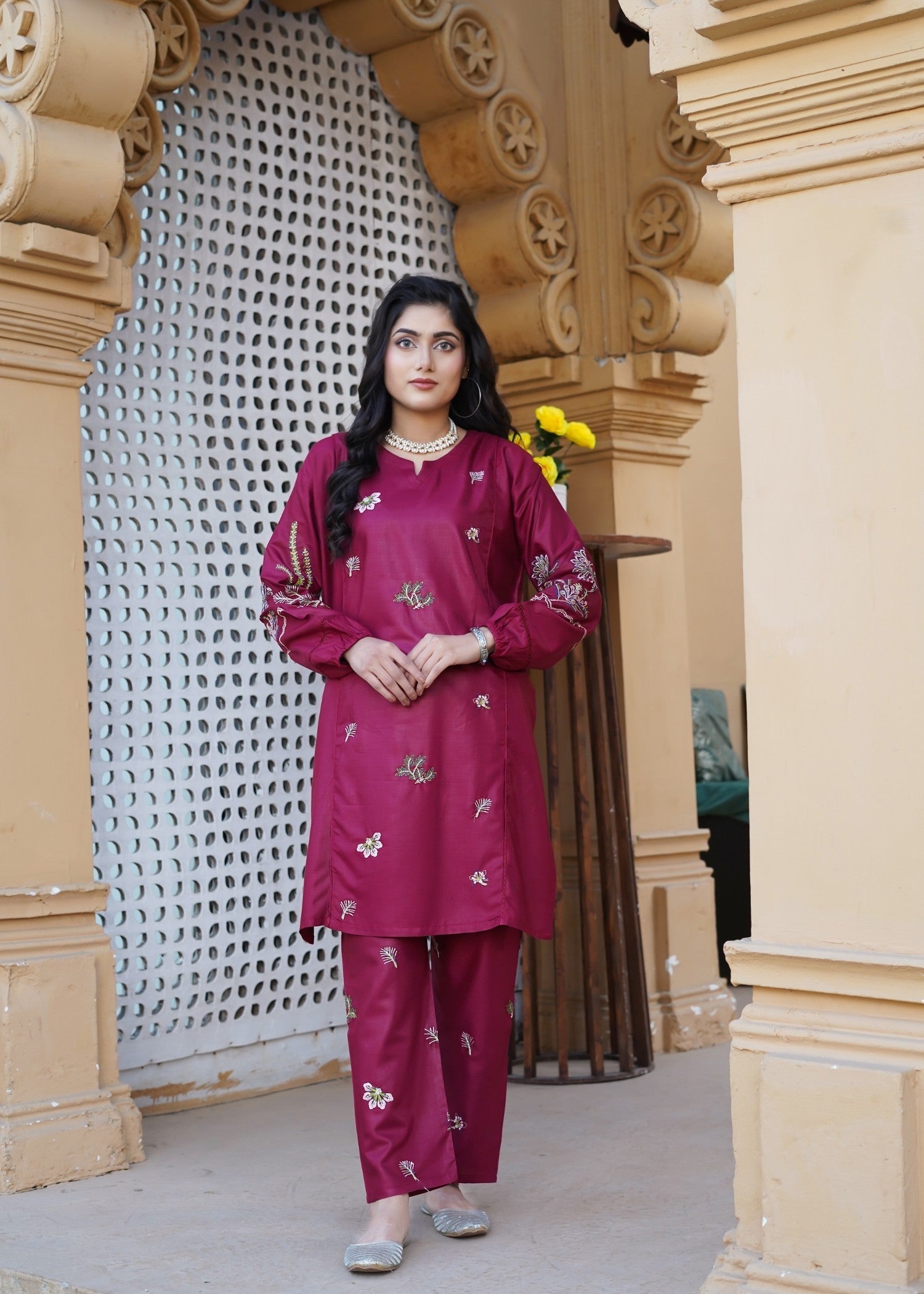Stylish Collection AMIYA EMBROIDERED Women 2pcs