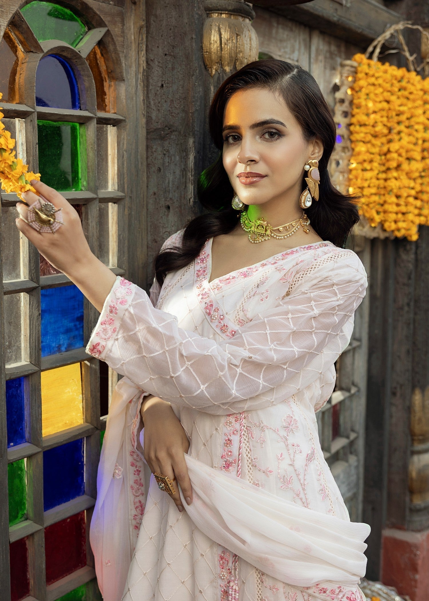 Shamooz Daisy White SEM 0777 Women 3pcs