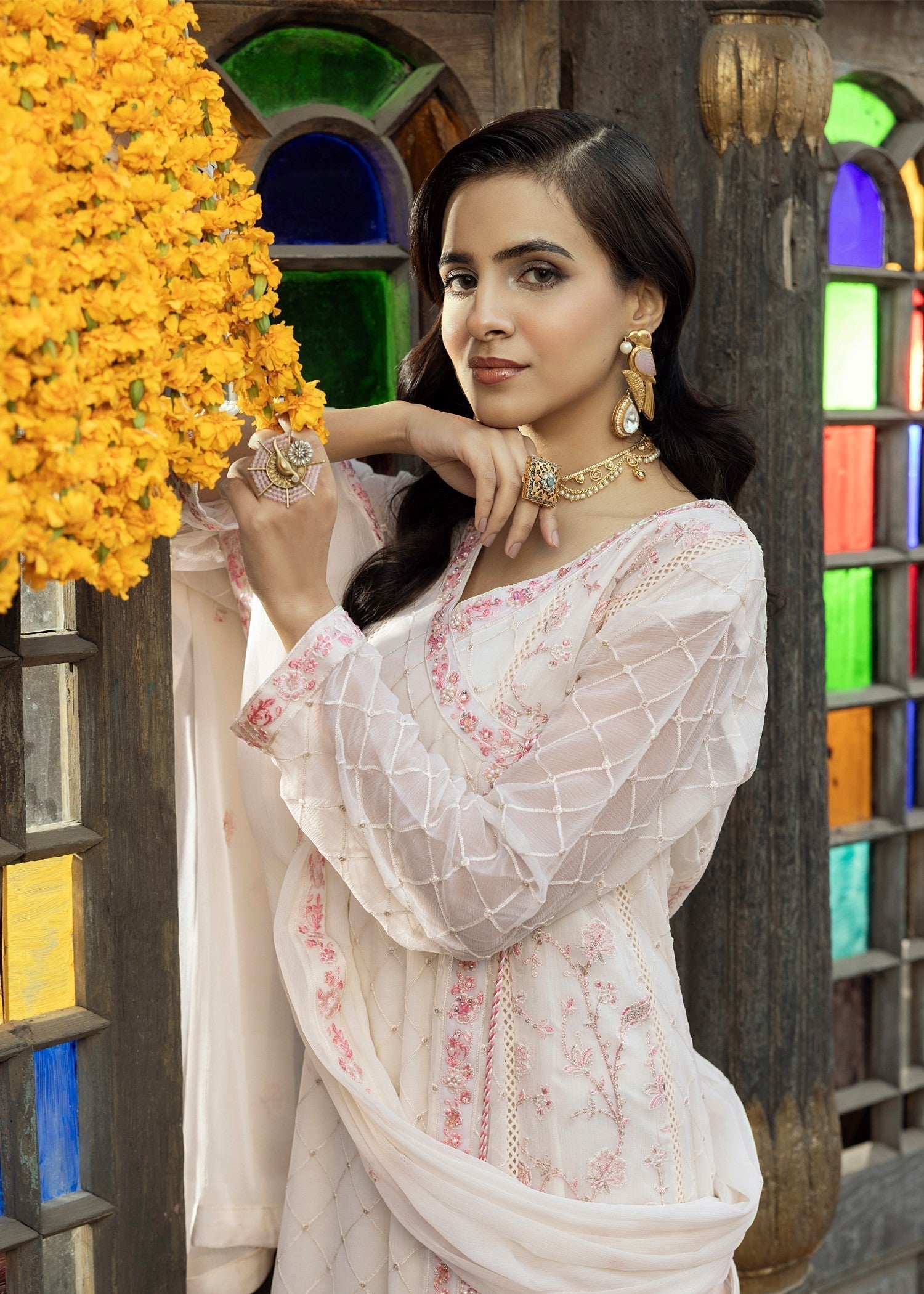 Shamooz Daisy White SEM 0777 Women 3pcs