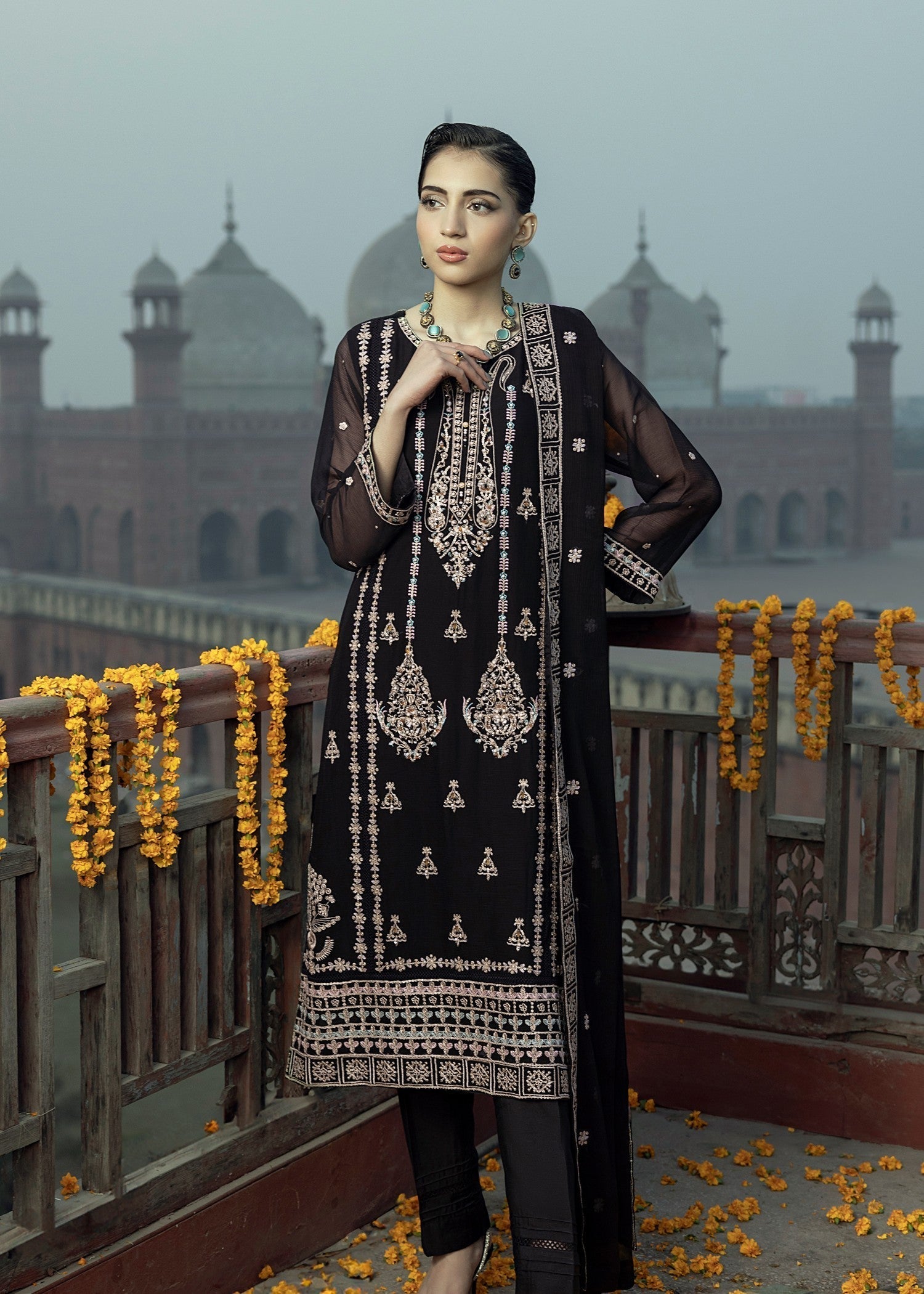 Shamooz Galaxy Black SEM 0780 Women 3pcs