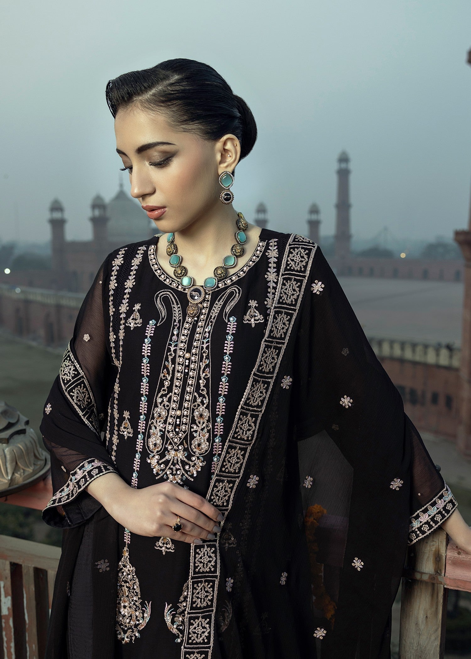 Shamooz Galaxy Black SEM 0780 Women 3pcs