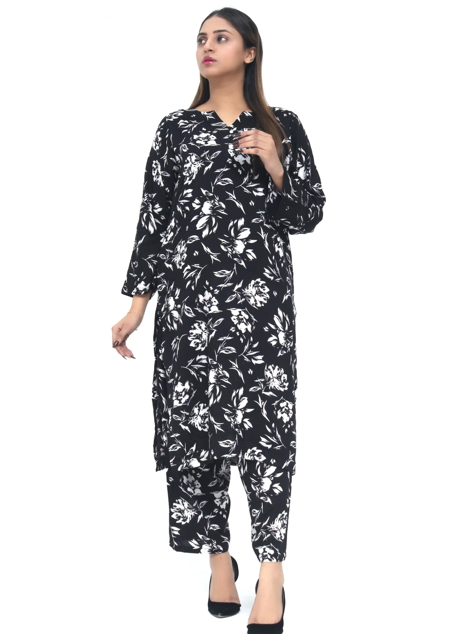 Zeekstore Printed Set D085 Women 2pcs