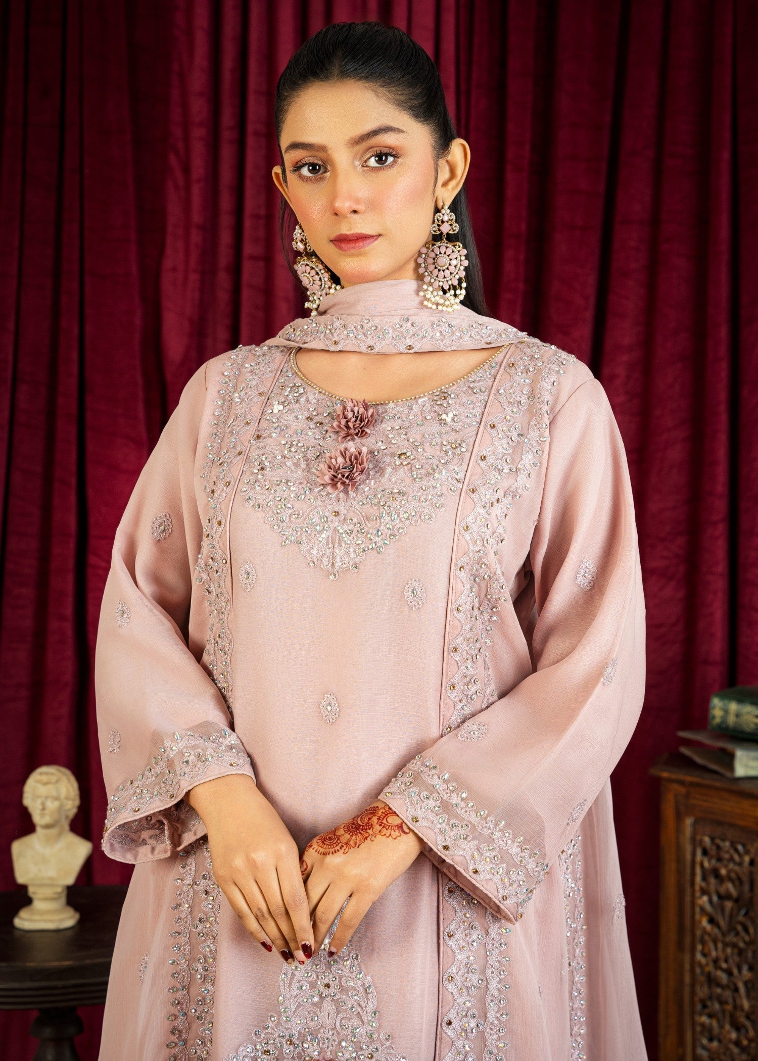 Rangoon Clothing Raeha PastelPink Women 3pcs