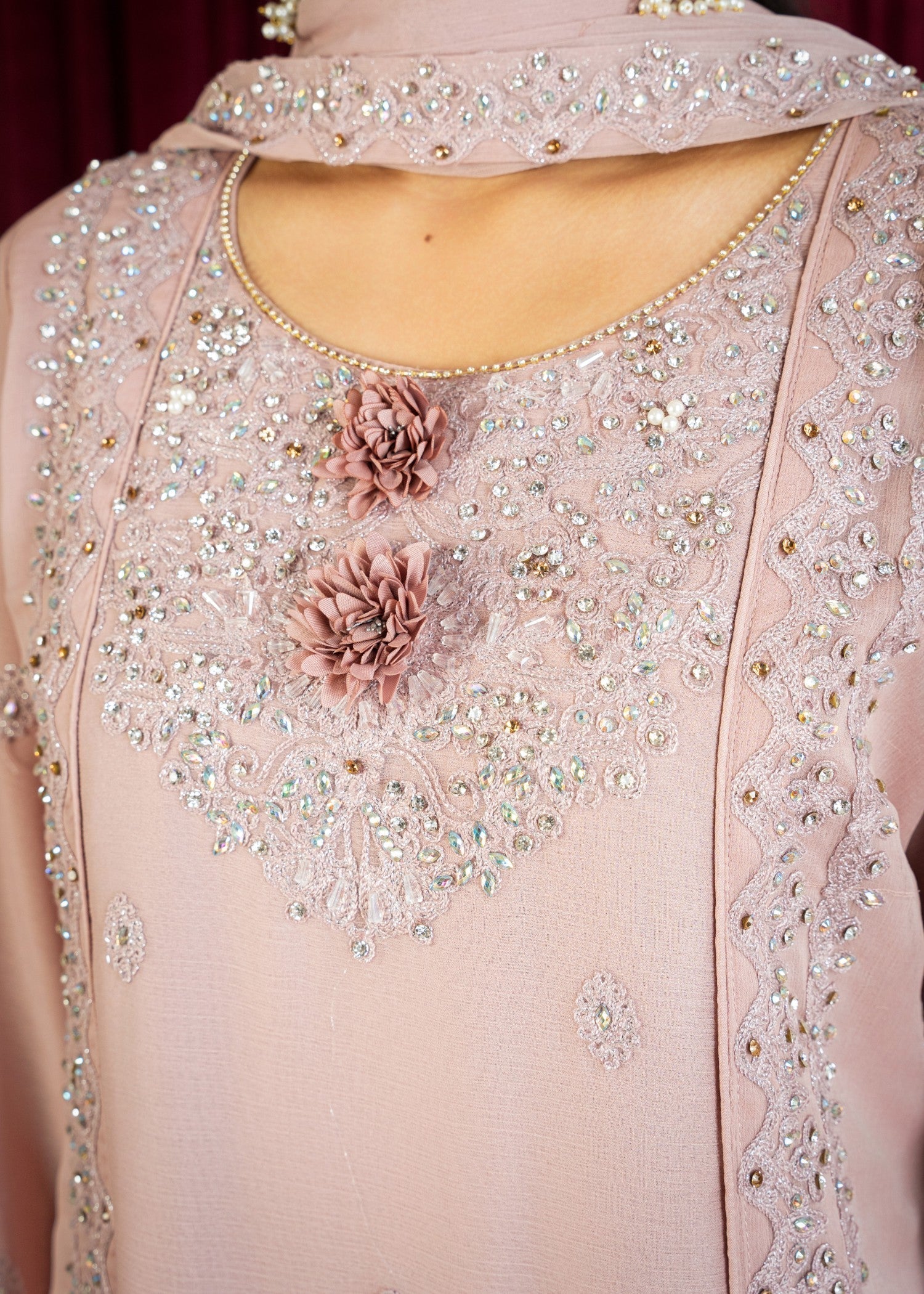 Rangoon Clothing Raeha PastelPink Women 3pcs