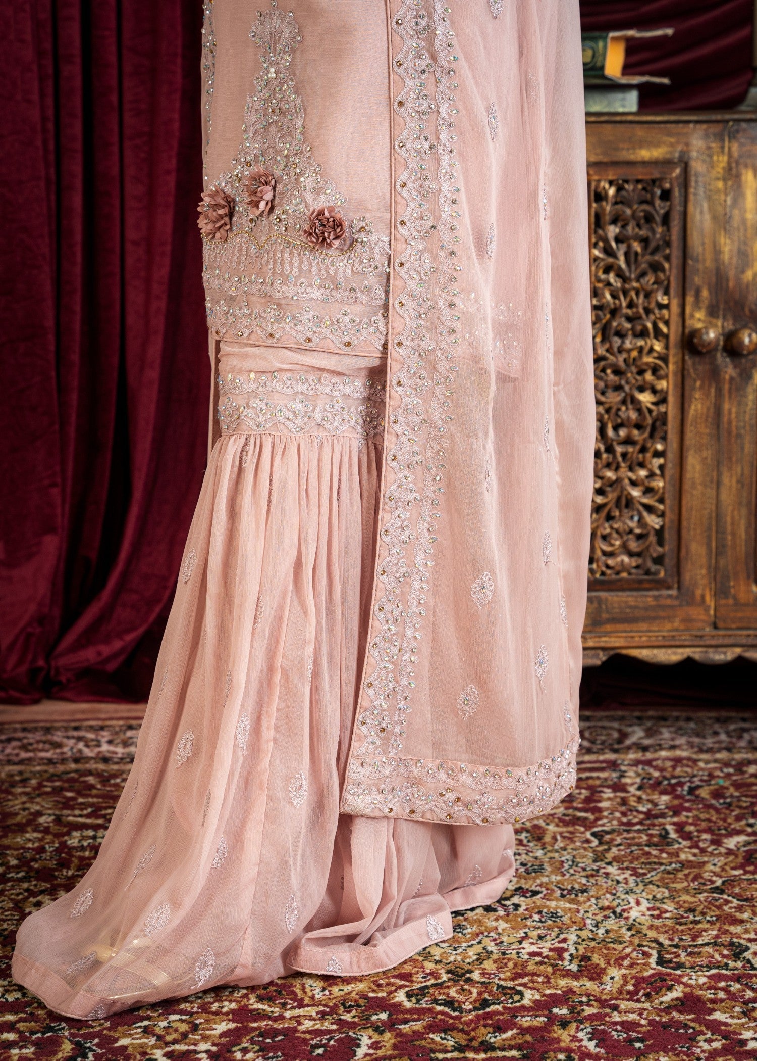 Rangoon Clothing Raeha PastelPink Women 3pcs