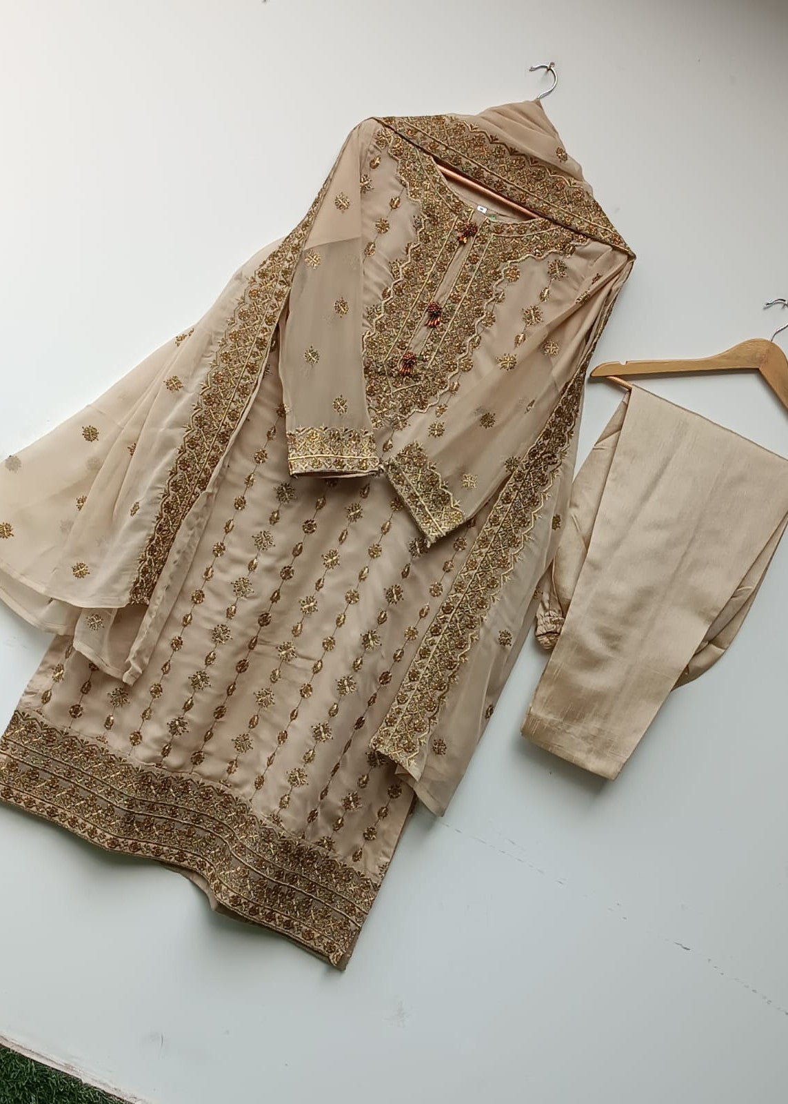 Lubana Store Barkat Beige Women 3pcs