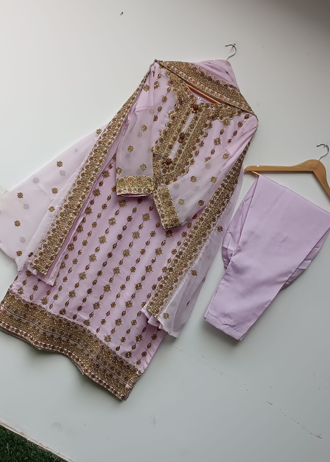 Lubana Store Barkat Lilac Women 3pcs