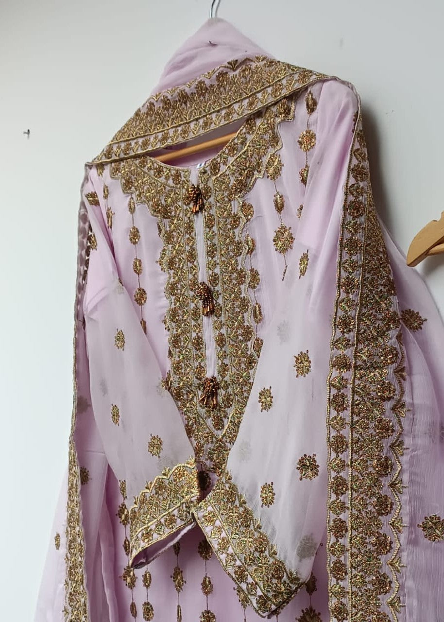 Lubana Store Barkat Lilac Women 3pcs