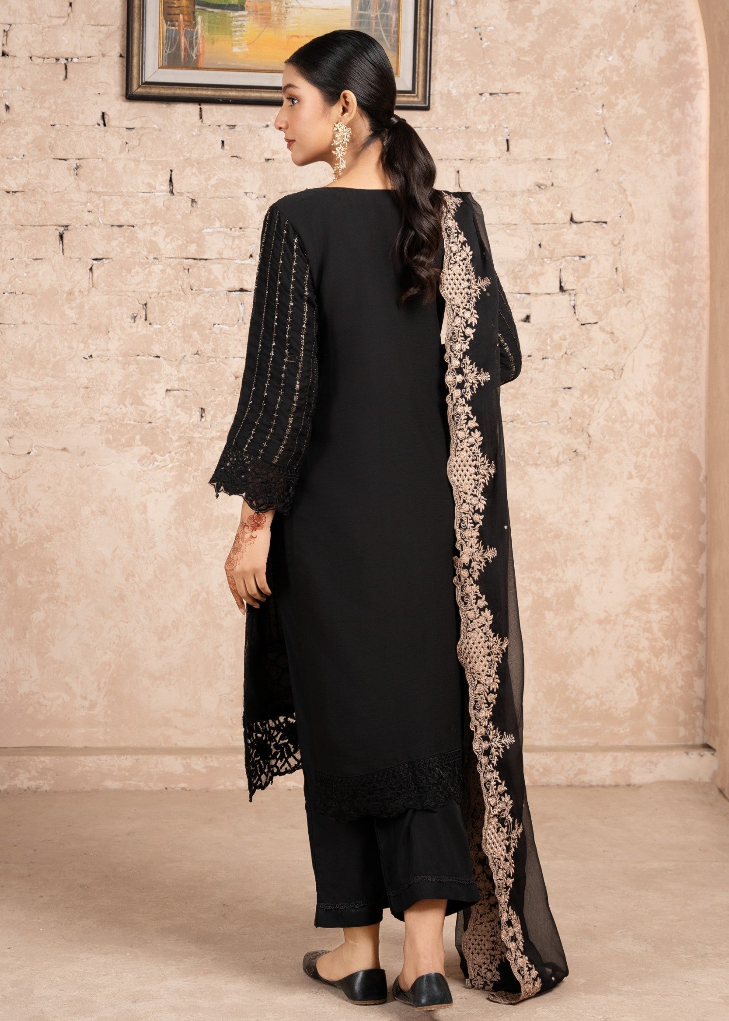 Four Season Boutique GULMEEN BLACK Women 3pcs