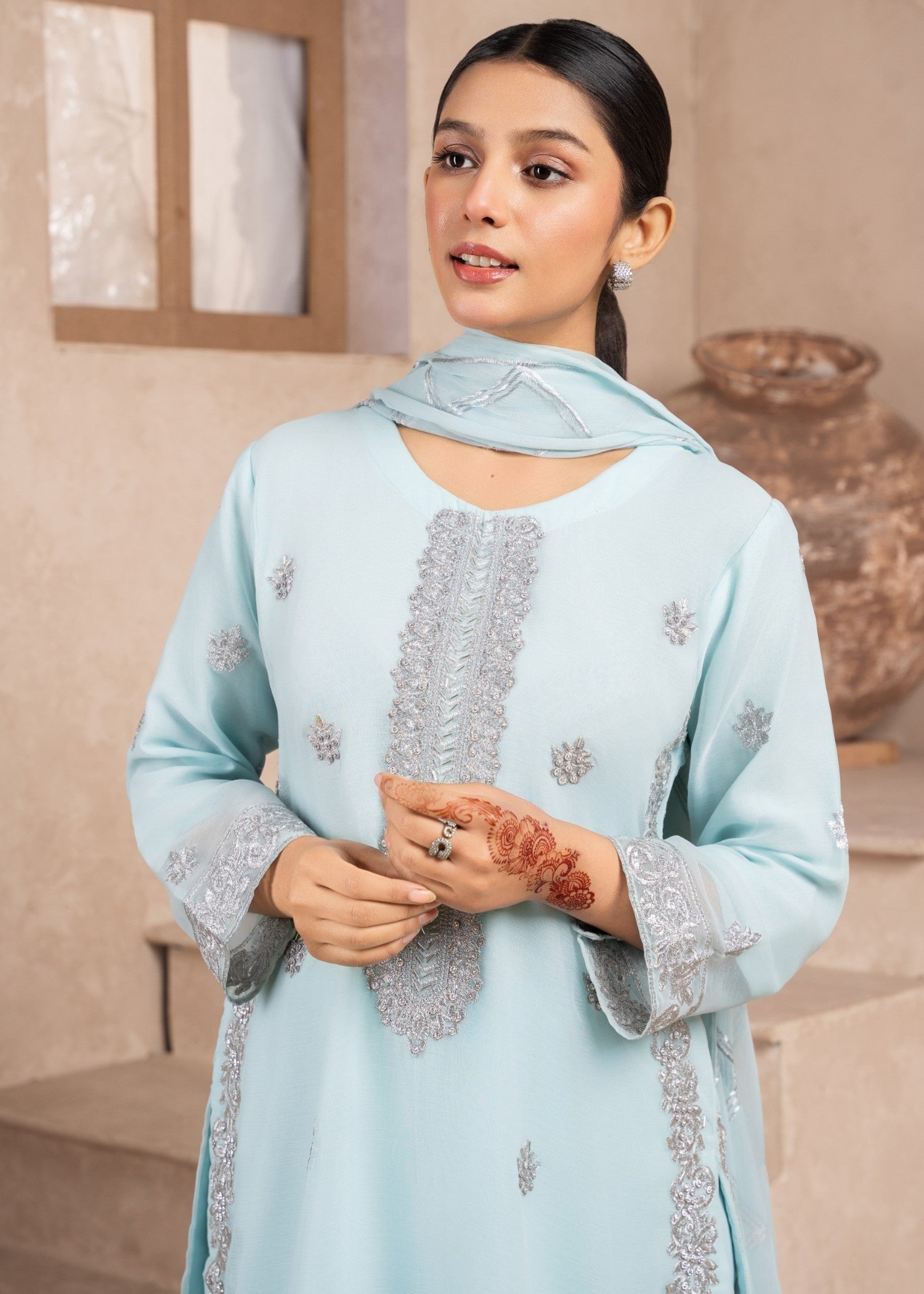 Four Season Boutique HASEENS ICEBLUE Women 3pcs