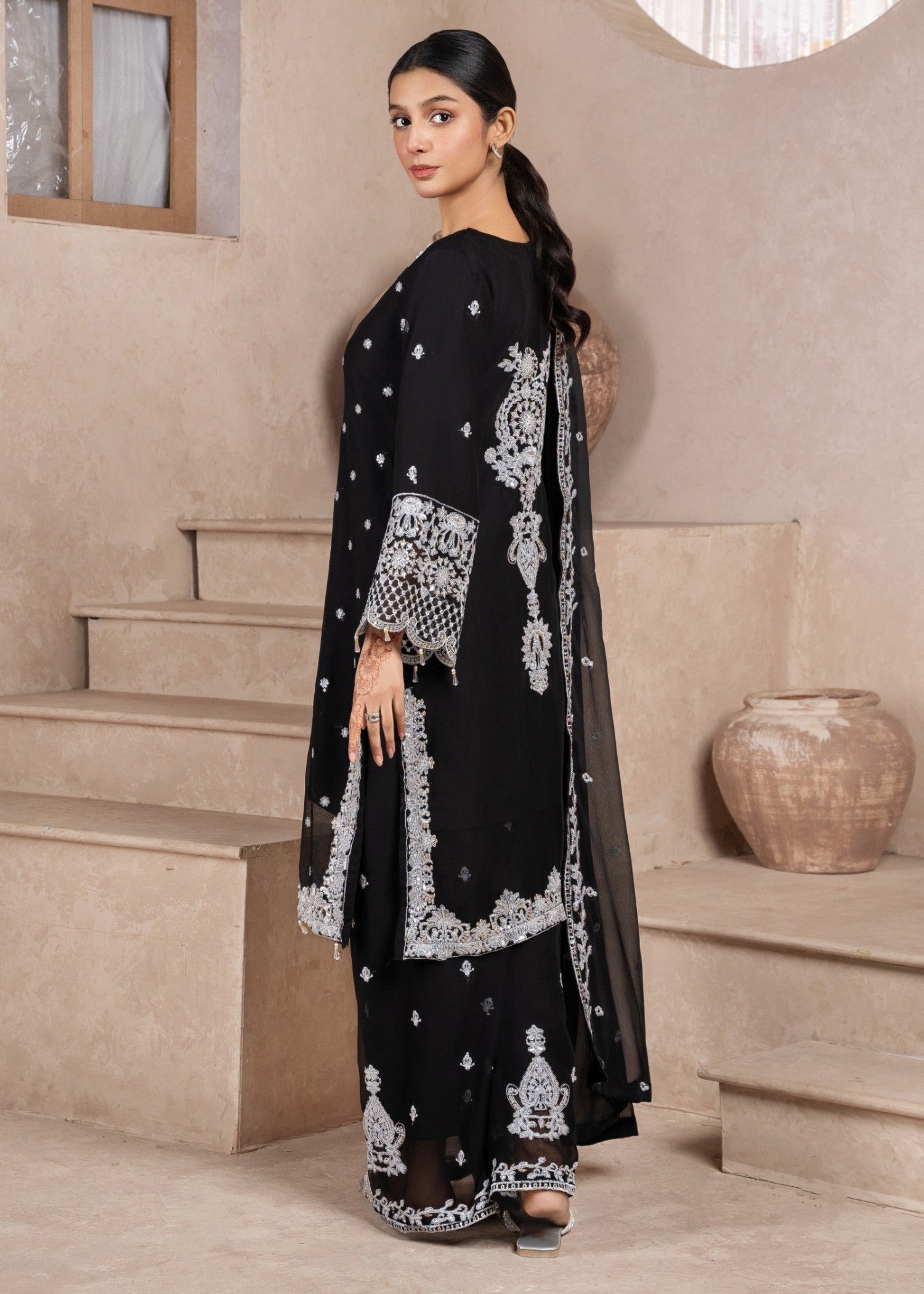 Four Season Boutique JASMEEN BLACK Women 3pcs