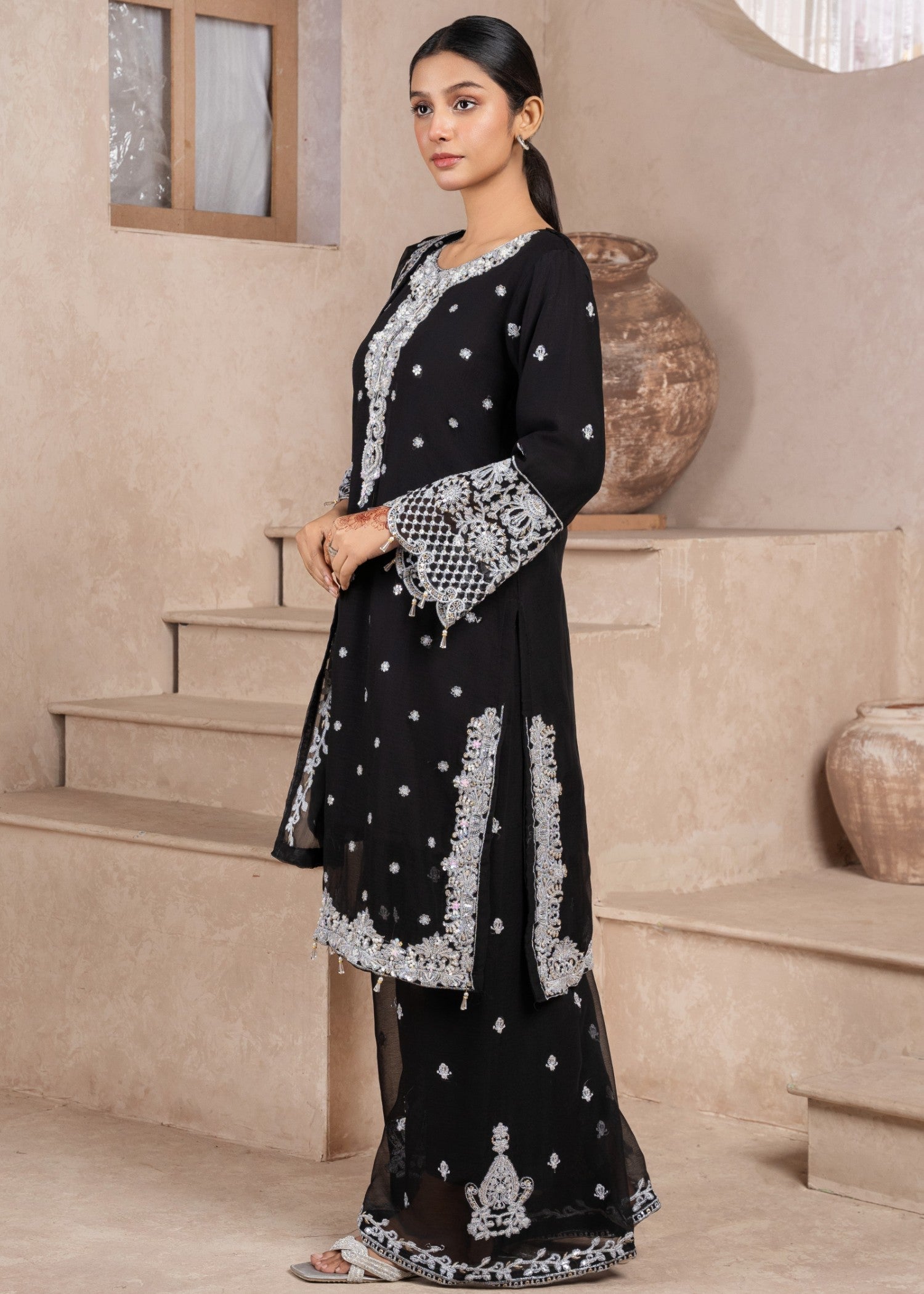 Four Season Boutique JASMEEN BLACK Women 3pcs