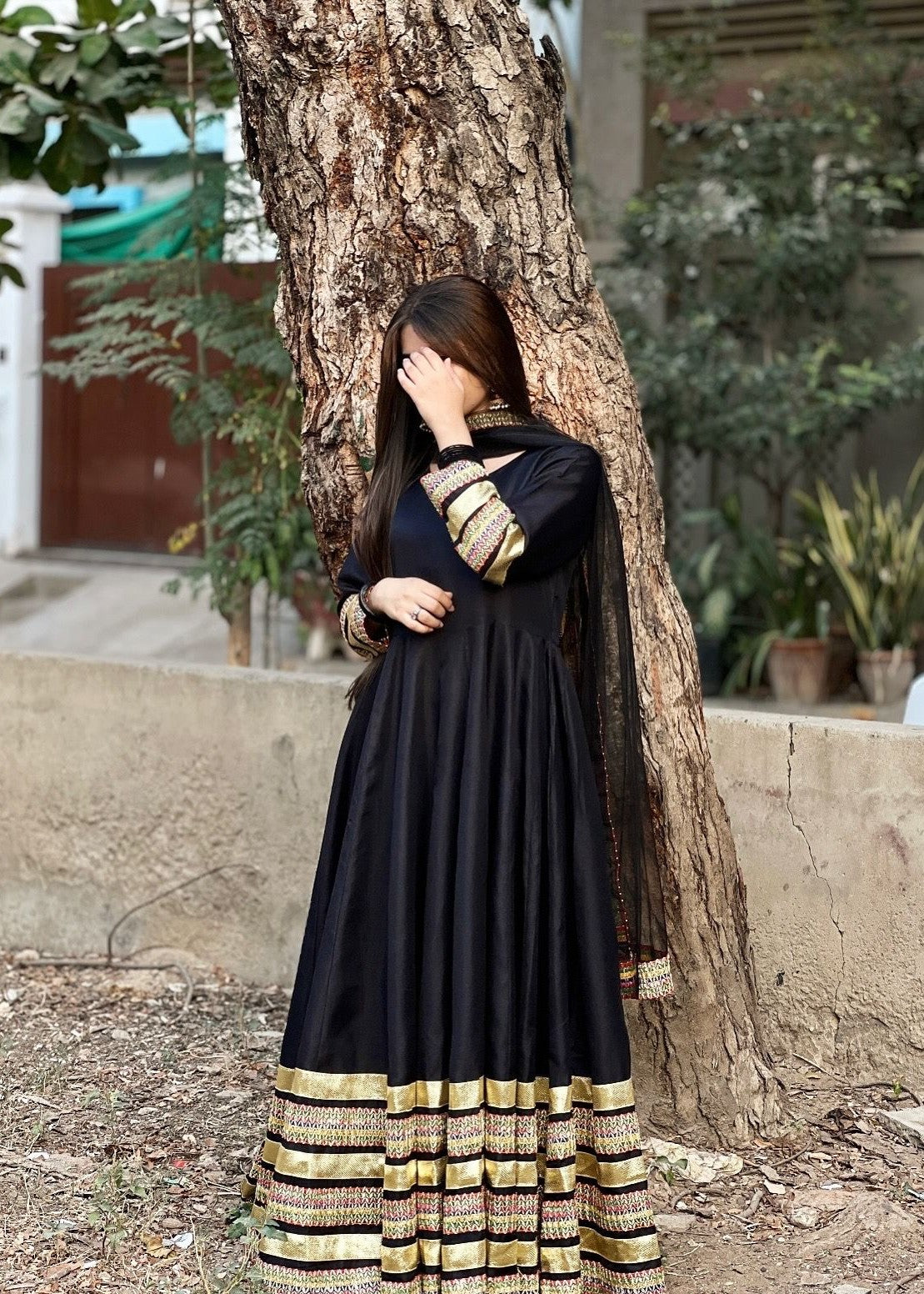 1 Virsapret black gul bashm Women 3pcs