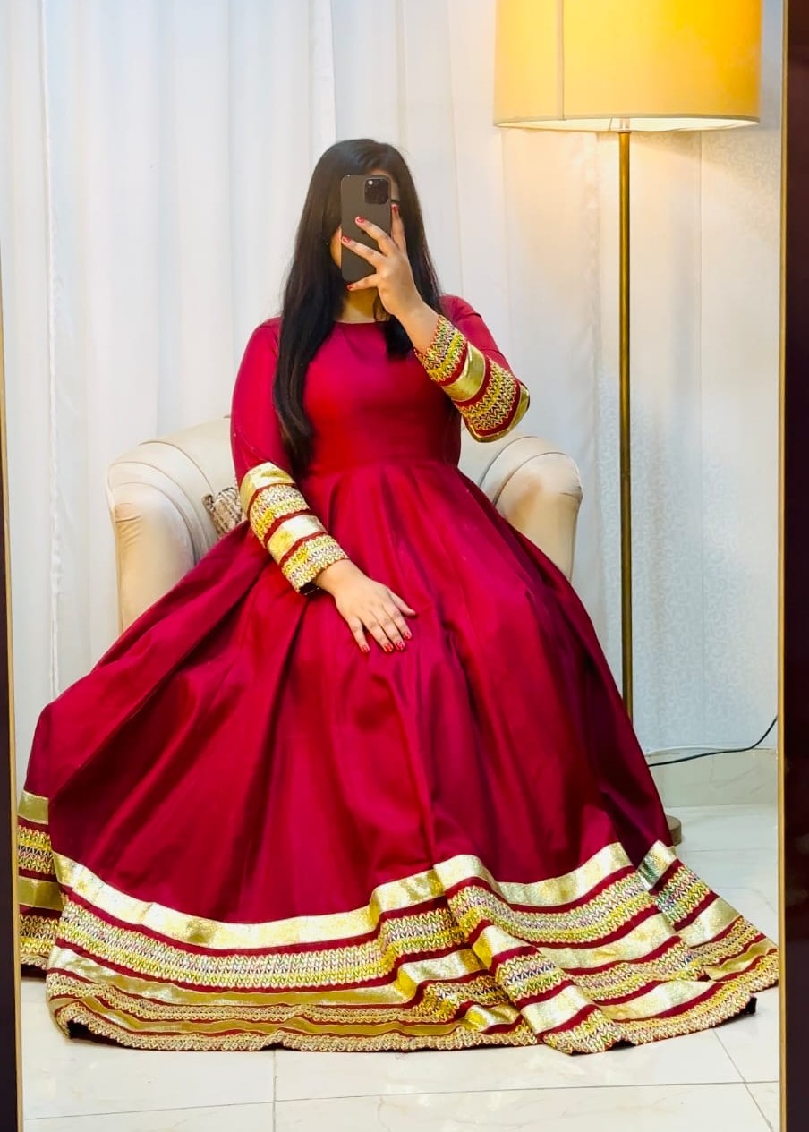 1 Virsapret maroon gul basham Women 2pcs