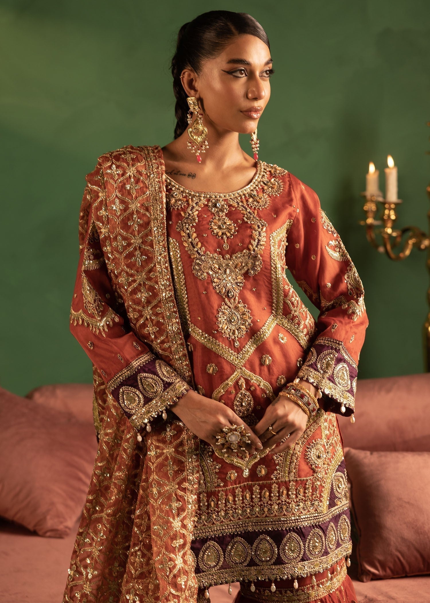 Diara Couture ZONAISHA UA 01 RUST Women 3pcs