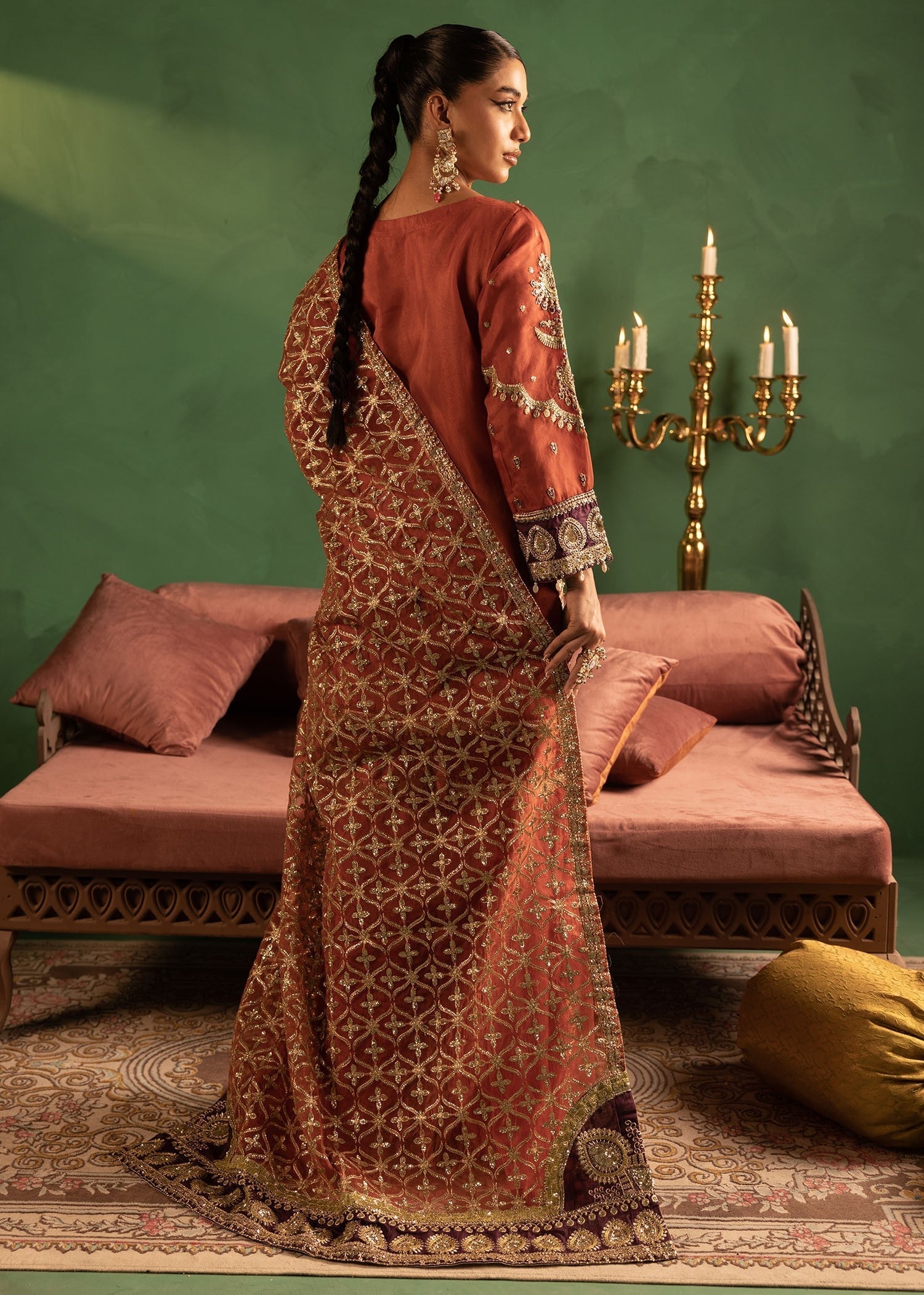 Diara Couture ZONAISHA UA 01 RUST Women 3pcs