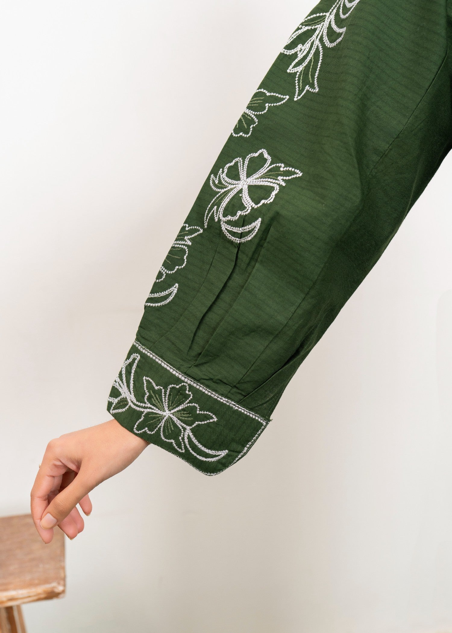 Dada Potta Stitched Cambric Cotton Women 2pcs