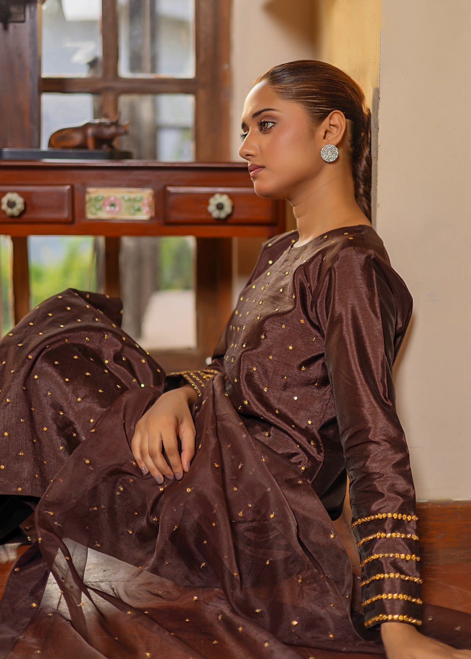 Shafani Brown Women 3pcs