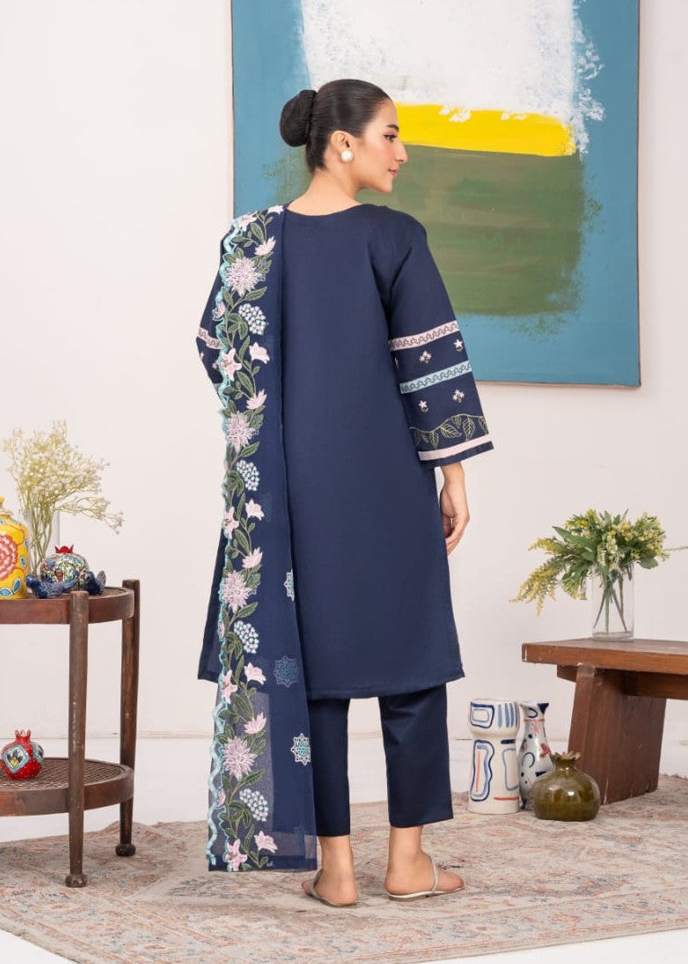 Pehnawa Basics KHADDI EMBROIDERED KURTA Women 3pcs