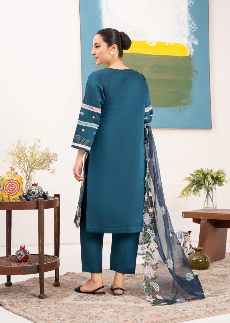 Pehnawa Basics TEAL KHADDI KURTA Women 3pcs