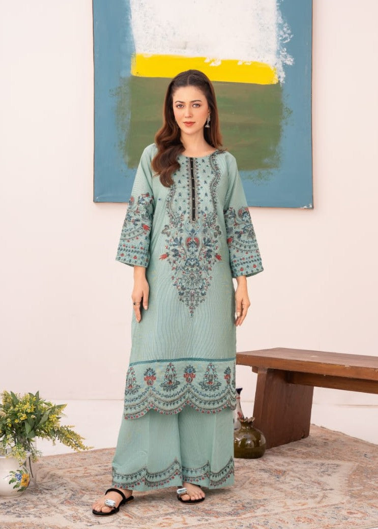 Pehnawa Basics BLUE COTTON KURTA Women 2pcs