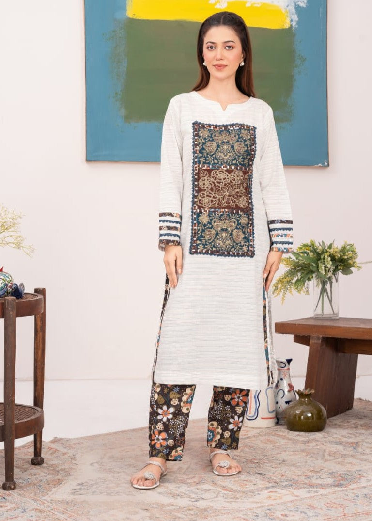 Pehnawa Basics EMBROIDERED COTTON Women 2pcs