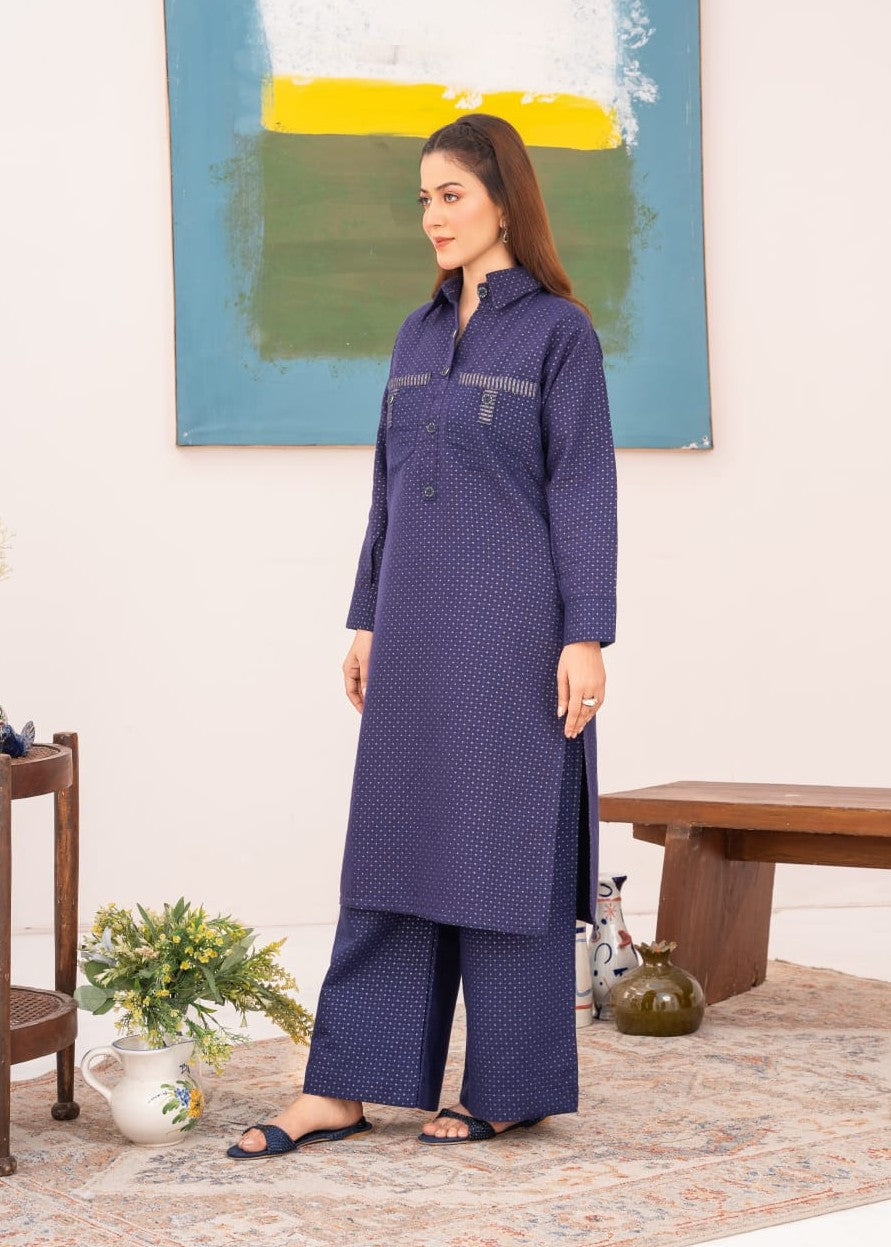Pehnawa Basics EMBROIDERED KHADDAR Women 2pcs